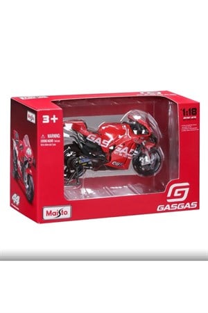 Maisto 1:18 Motorbike 2023 Gasgas Factory Tech3-Maket Araçlar