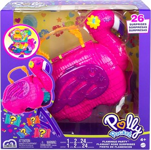 Polly Pocket Flamingo Partisi Oyun Seti HGC41-Oyuncak Bebekler