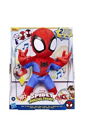 Sesli Spidey ve İnanılmaz Arkadaşları Dance 'N Crawl Spidey İnteraktif Peluş-Peluş Oyuncaklar