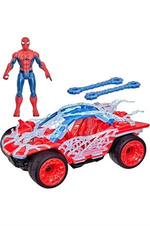 Spider-Man Actionverse Stretch Figür ve Web Blast Araç G2445-Çeşitli Figürler