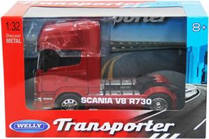 Welly 1:32 Scania V8 R730 4 Teker Tır-Oyuncak Arabalar ve Kamyonlar