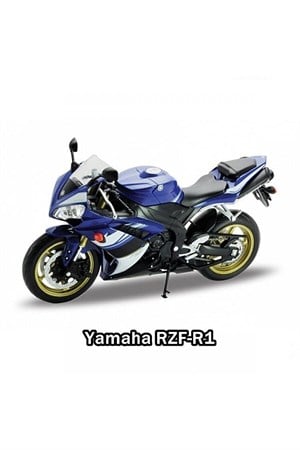 Welly Motor Yamaha YZF R1 1:10-Maket Araçlar