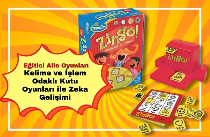 Kelime ve İşlem Odaklı Kutu Oyunları ile Zeka Gelişimi | Eğitici Aile Oyunları