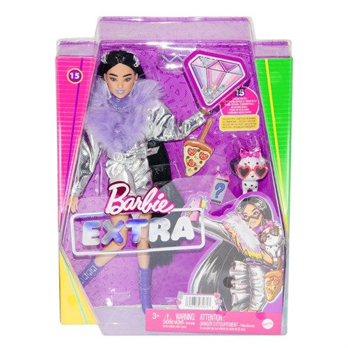 Barbie Extra Mor Botlu Bebek HHN07-Oyuncak Bebekler