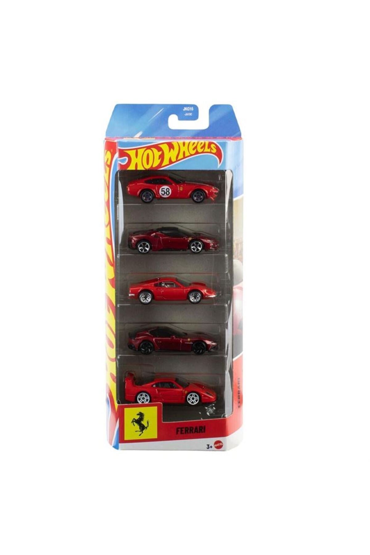 ® 5 Parçalı Ferrari Araba Seti JLN12-Oyuncak Arabalar ve Kamyonlar