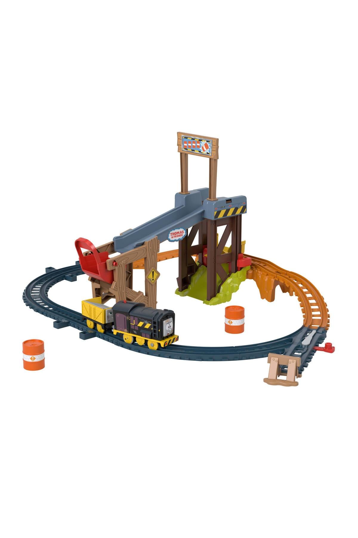 & Friends Fisher-Price Thomas ve Arkadaşları™ Diesel'in İnşaat Seti, motorlu tren JBW20-Eğitici Oyuncak