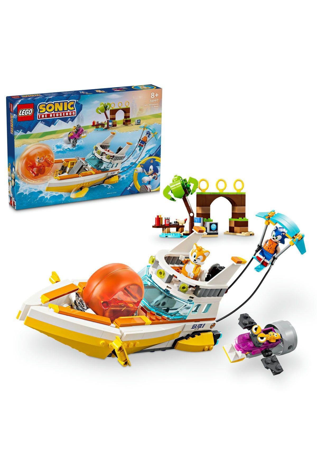 ® Sonic the Hedgehog™ Tails’in Macera Teknesi 76997 – 8 Yaş ve Üzeri Yapım Seti (393 Parça)-Lego