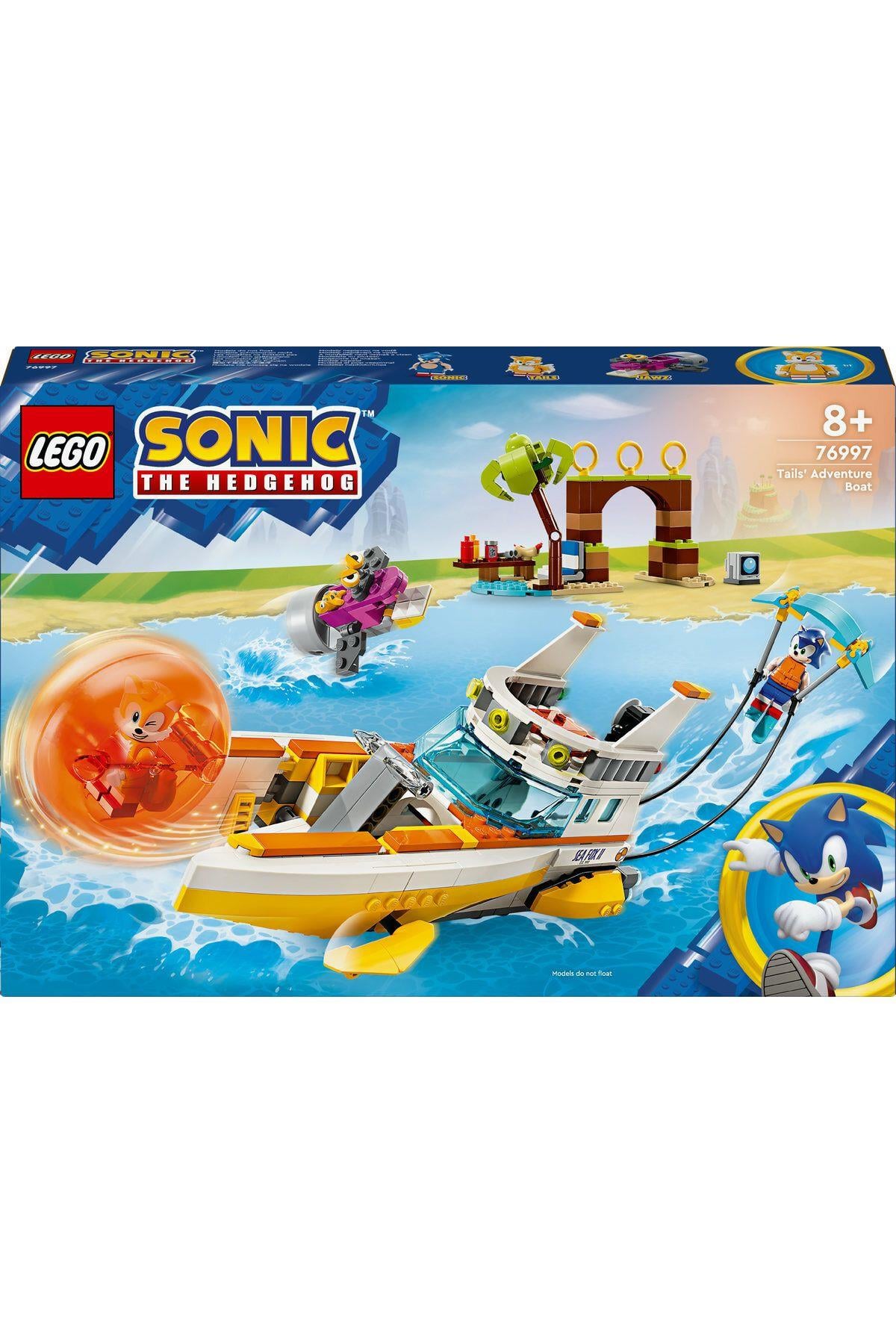 ® Sonic the Hedgehog™ Tails’in Macera Teknesi 76997 – 8 Yaş ve Üzeri Yapım Seti (393 Parça)-Lego