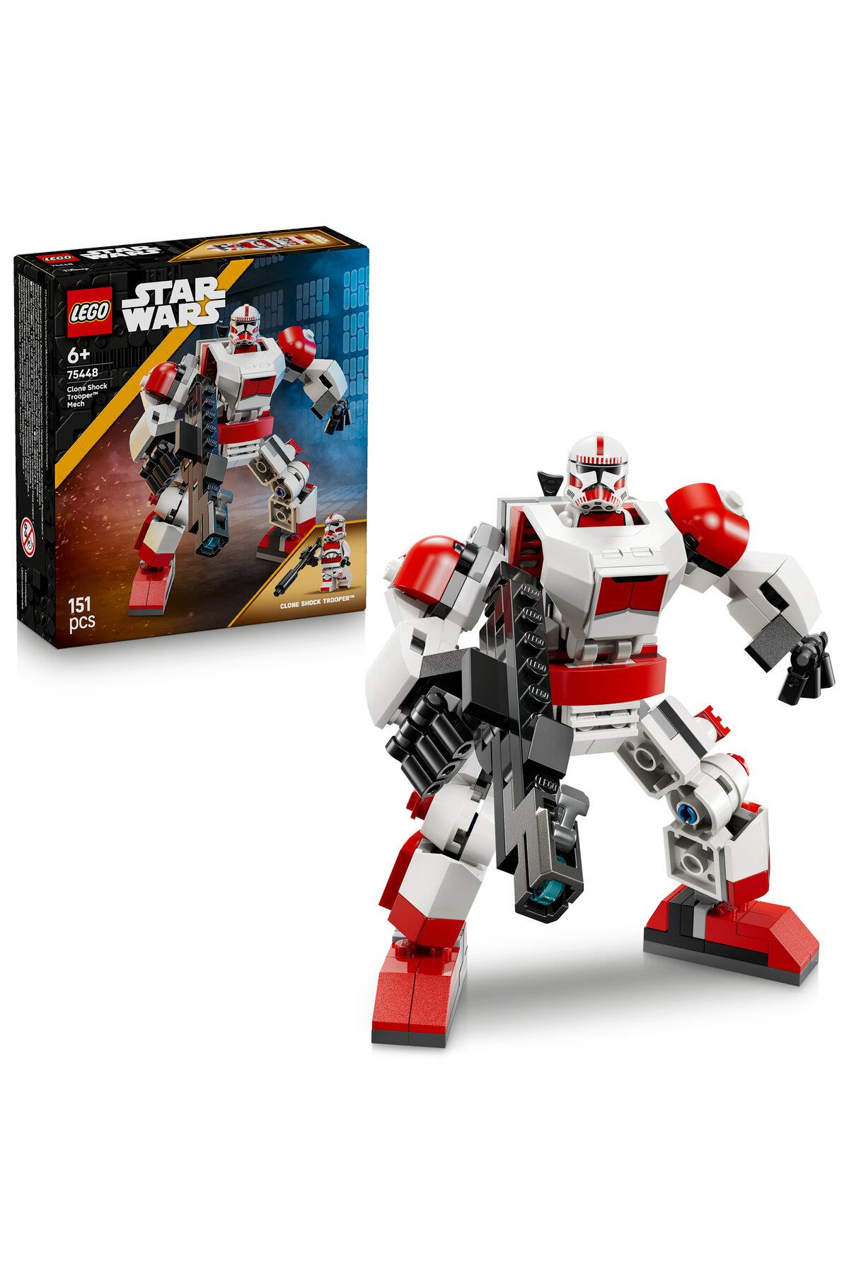 ® Star Wars™ Klon Şok Trooper™ Robotu 75448 - 6+ Yaratıcı Oyuncak Yapım Seti (151 Parça)-Lego