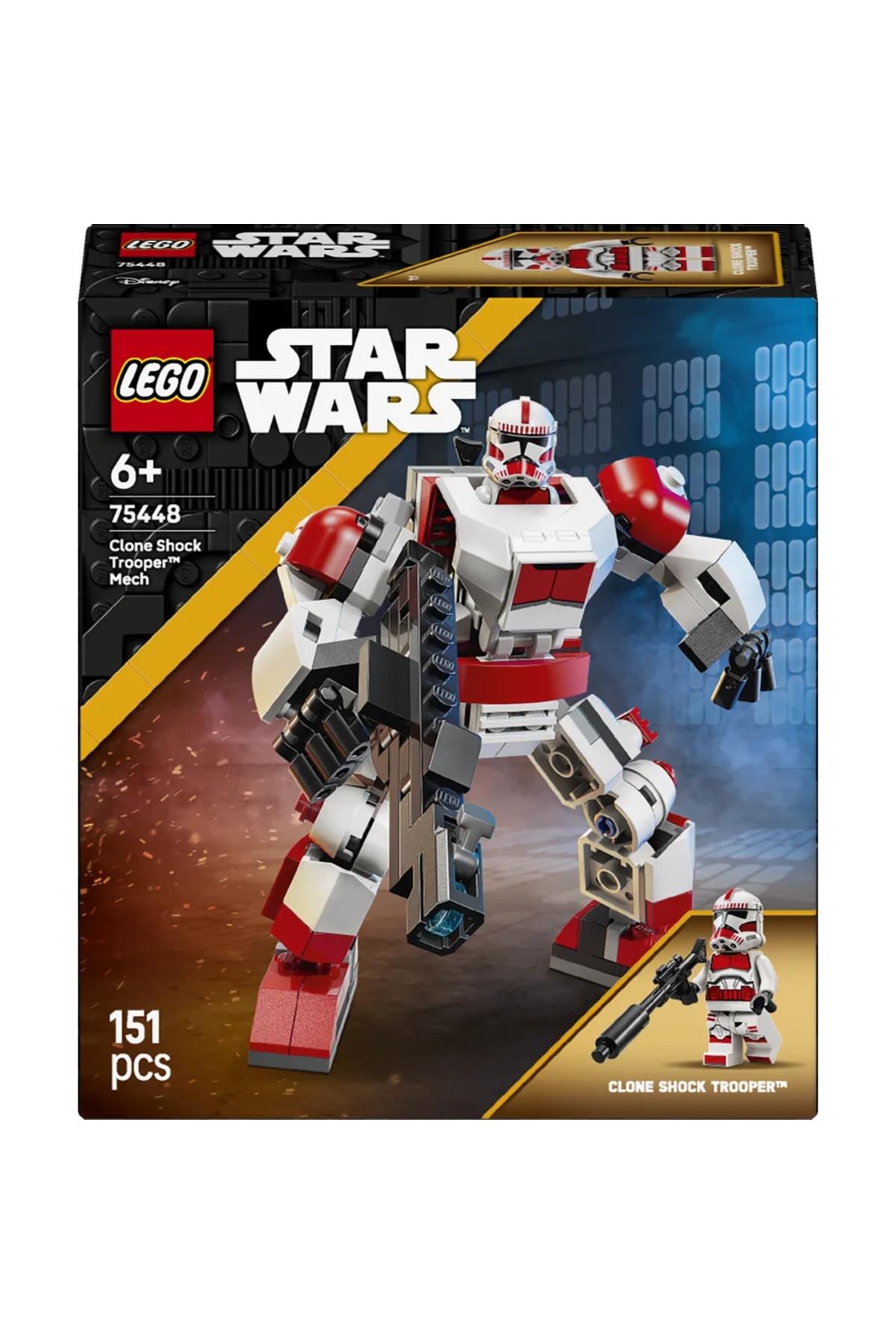 ® Star Wars™ Klon Şok Trooper™ Robotu 75448 - 6+ Yaratıcı Oyuncak Yapım Seti (151 Parça)-Lego