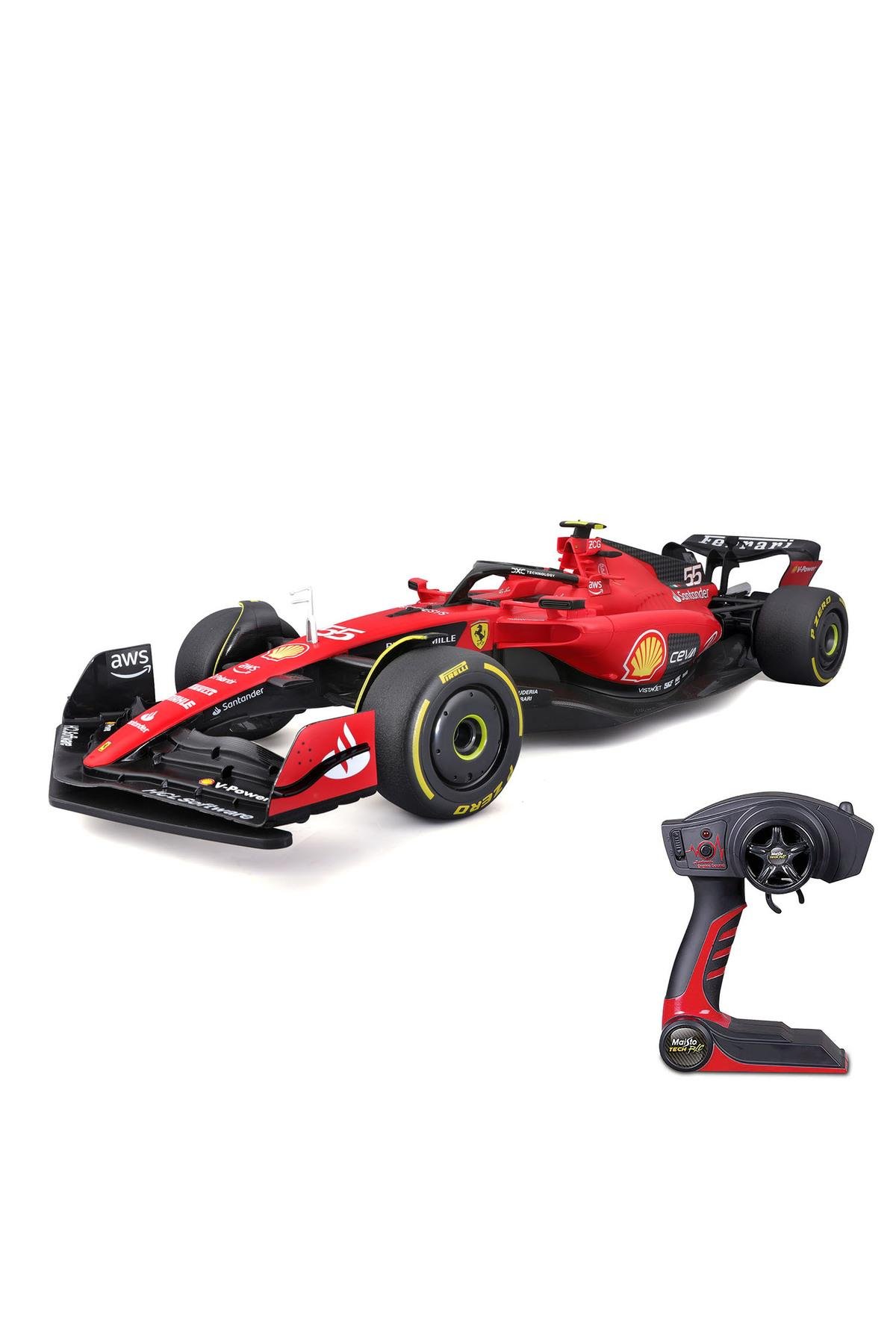 1:10 Ferrari SF-23 Formula Racing 2023 Kumandalı Araba 82771-Uzaktan Kumandalı Araçlar