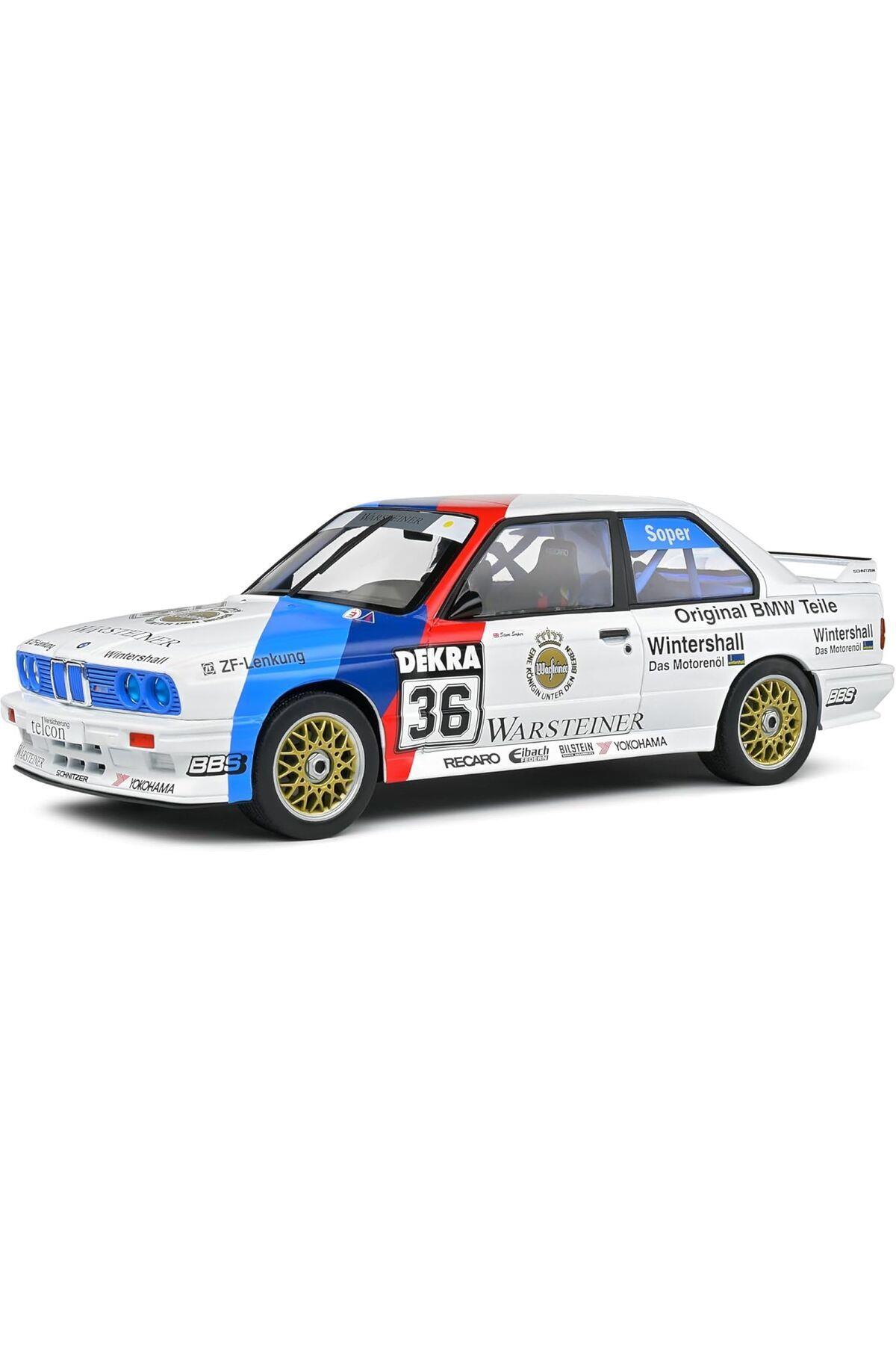 1:18 BMW E30 M3 White #36 SOPER DTM 1989-Maket Araçlar