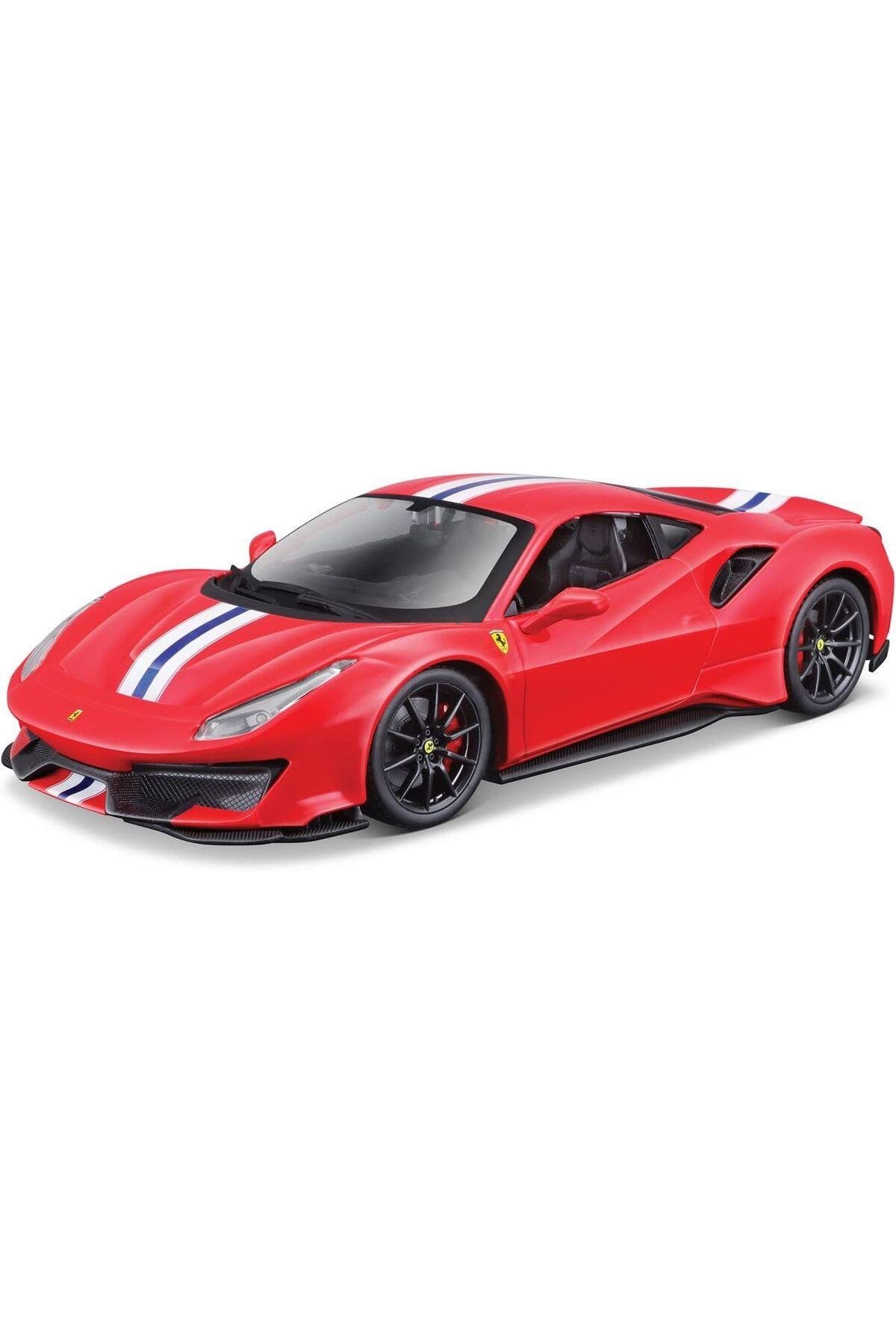 1:24 Assembly Line Ferrari 488 Pista - Red-Maket Araçlar
