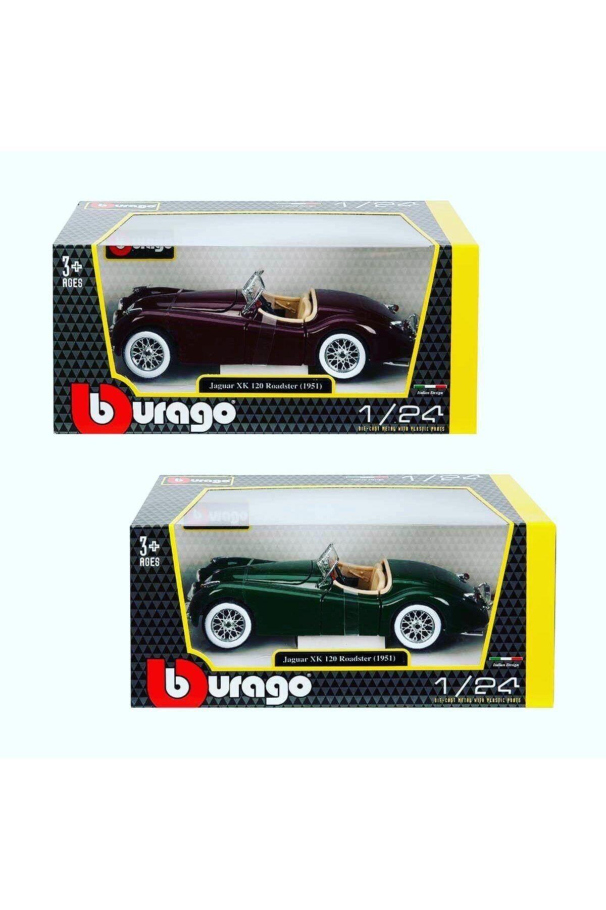 1:24 Burago Jaguar Xk 120 Roadster-Maket Araçlar