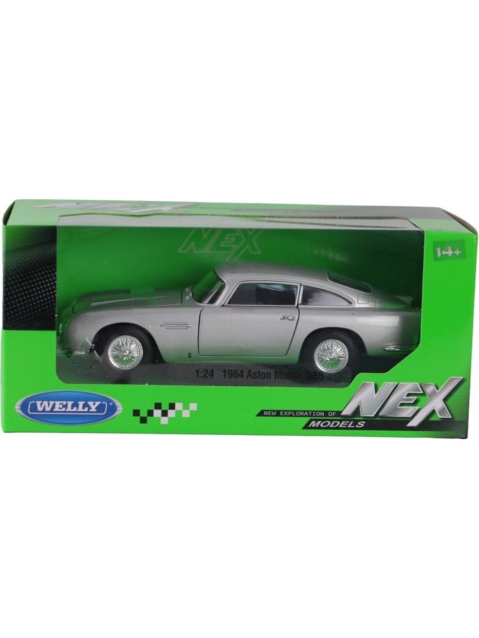 24101 WELLY 1 24 64 ASTON MARTIN DB5 12-Maket Araçlar