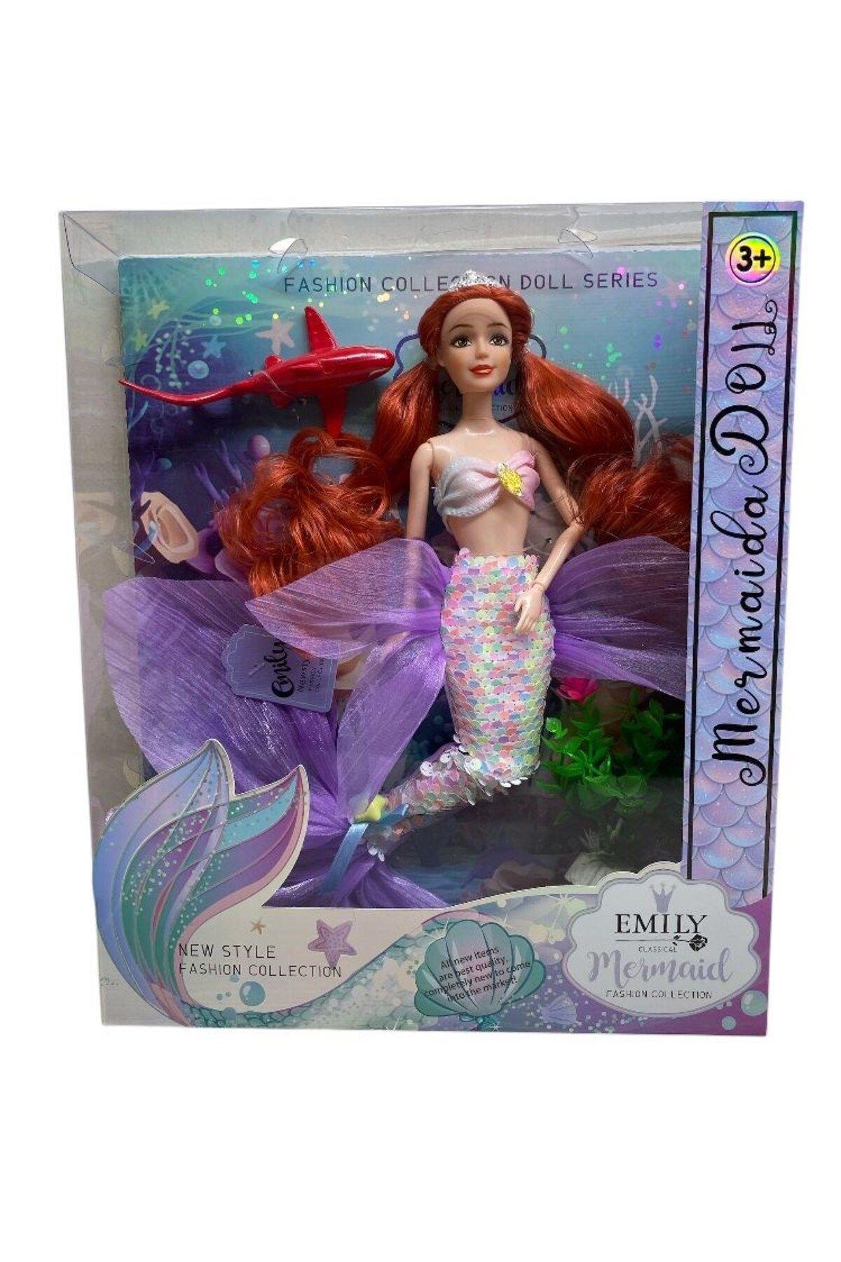 30 cm Eklemli  Emılıy Deniz Kızı Bebek 2236-Oyuncak Bebekler