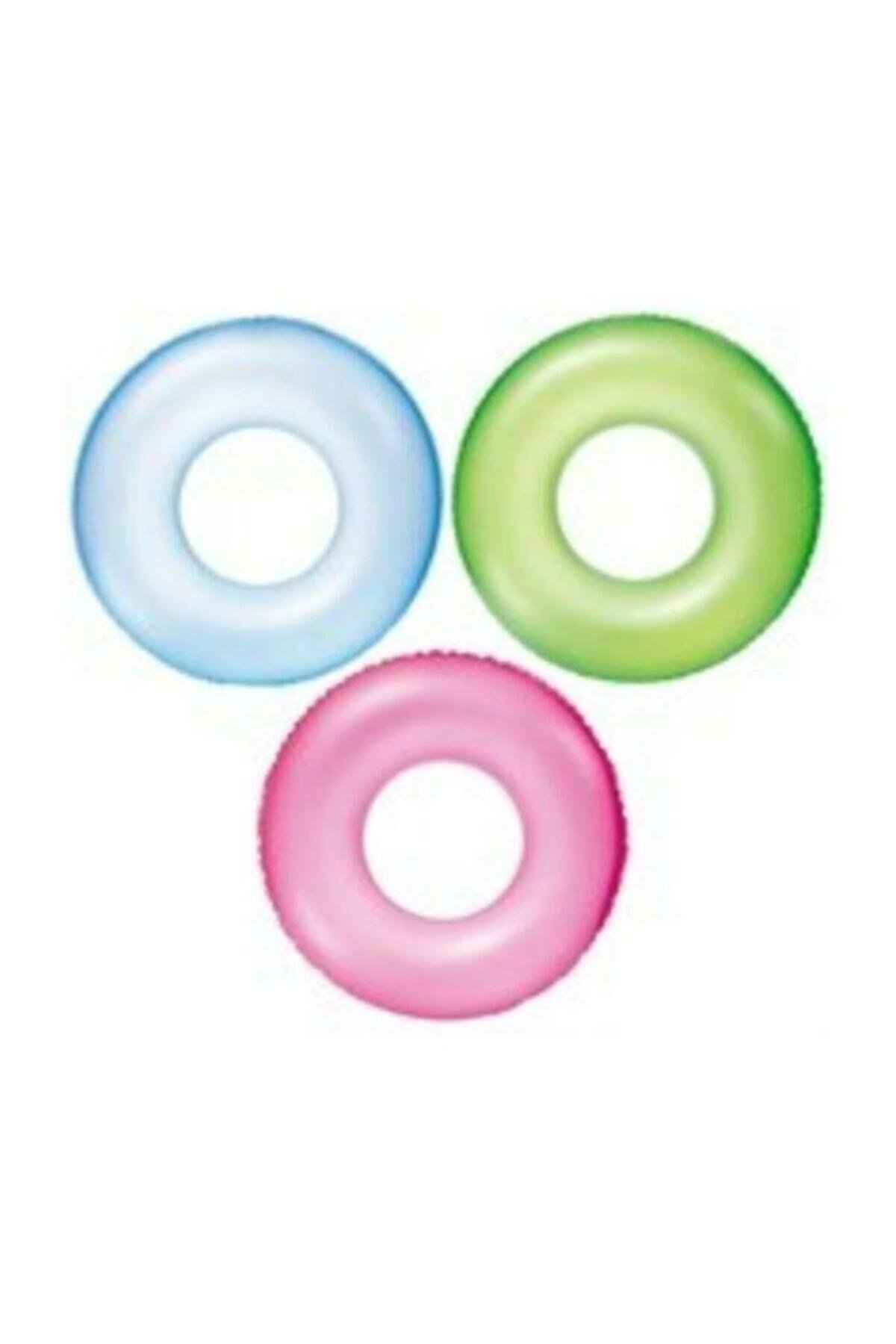 36025 91 Cm Neon Çift Renk Simit-Deniz ve Havuz Ürünleri