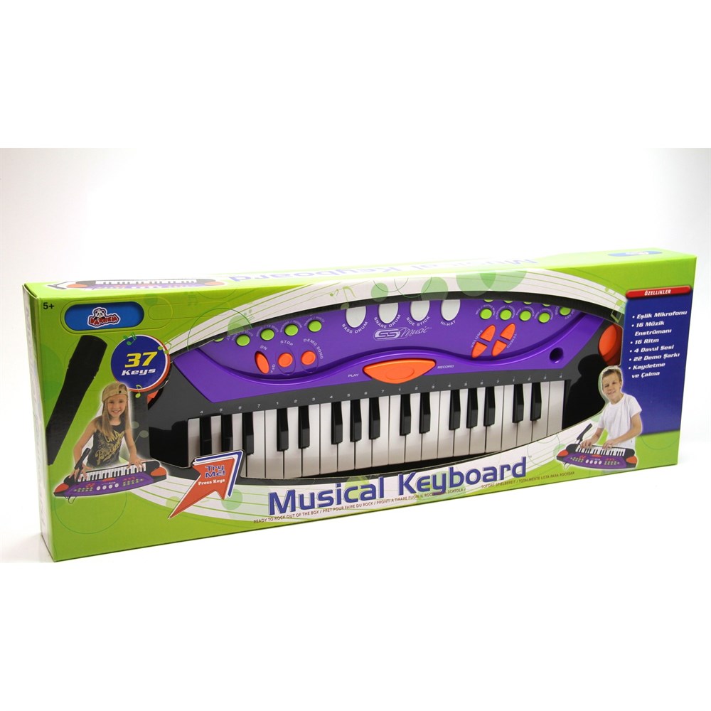 37 Tuş Mikrofonlu Org-Müzik Aletleri