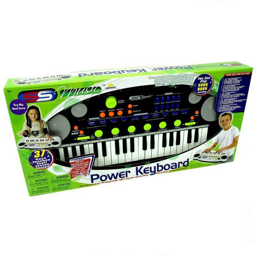 37 Tuş Org Power Siyah-Müzik Aletleri