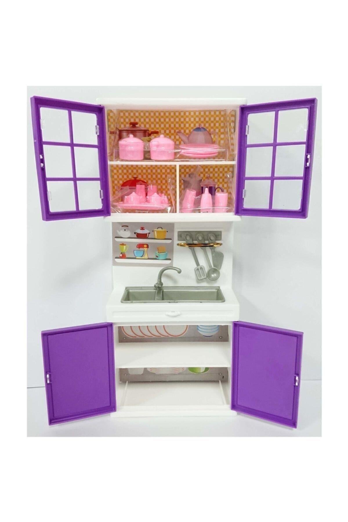 4 Lü Dolap Bebekli Karlar Ülkesi 02339-Kız Rol Oyuncakları