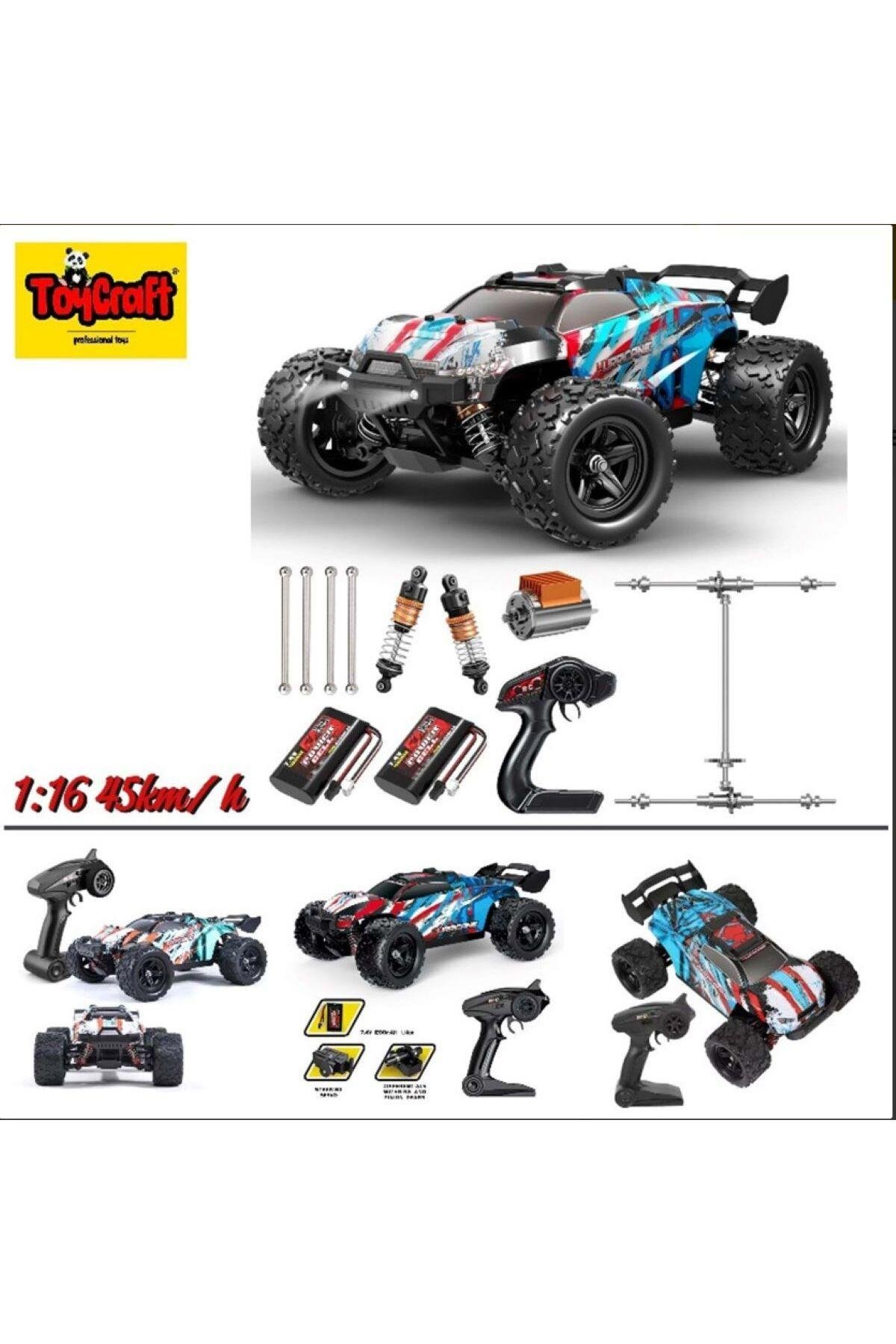 45KM/H 1:16 ELEKTRİKLİ SERVO MOTOR SPOR ARAÇ ARAZİ HS18322/HS18324 * 8-Uzaktan Kumandalı Araçlar