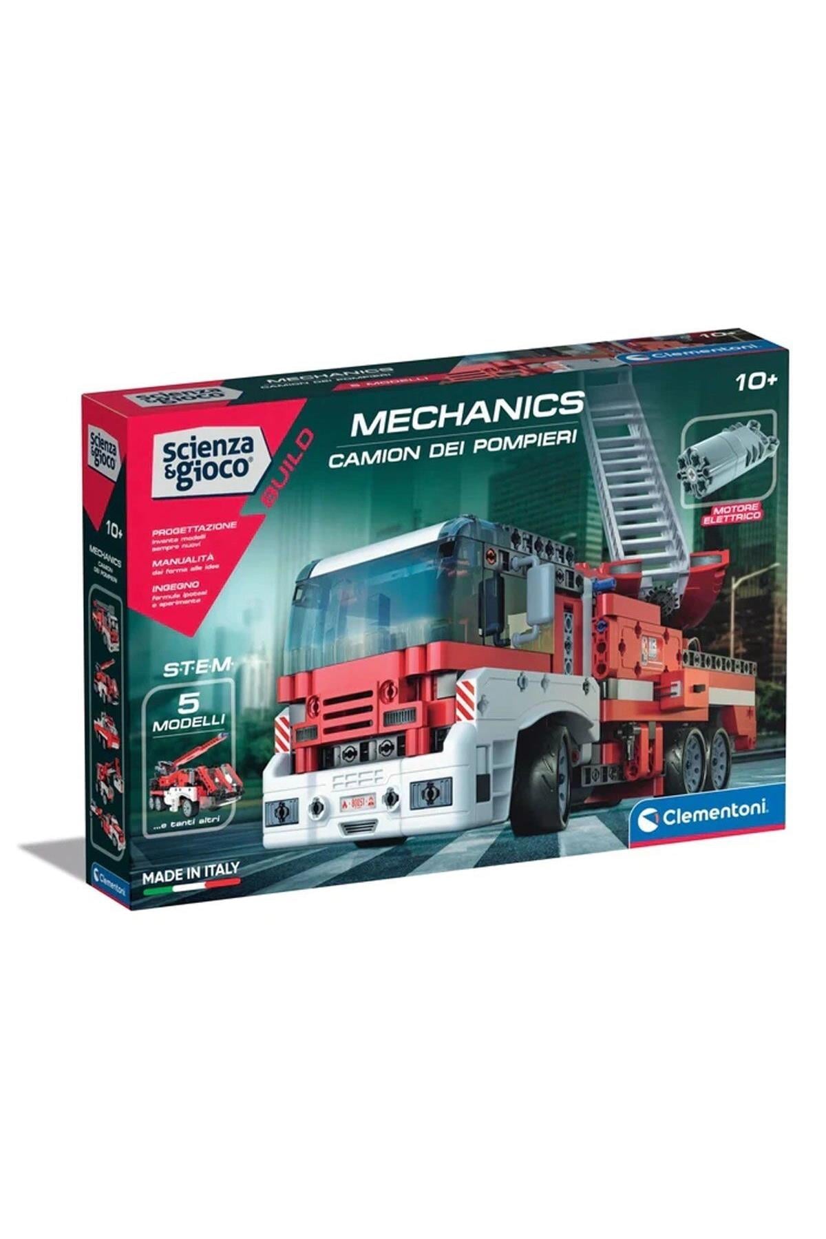 75068TR Mekanik Laboratuvarı - İtfaiye Aracı +10 yaş-Eğitici Oyuncak