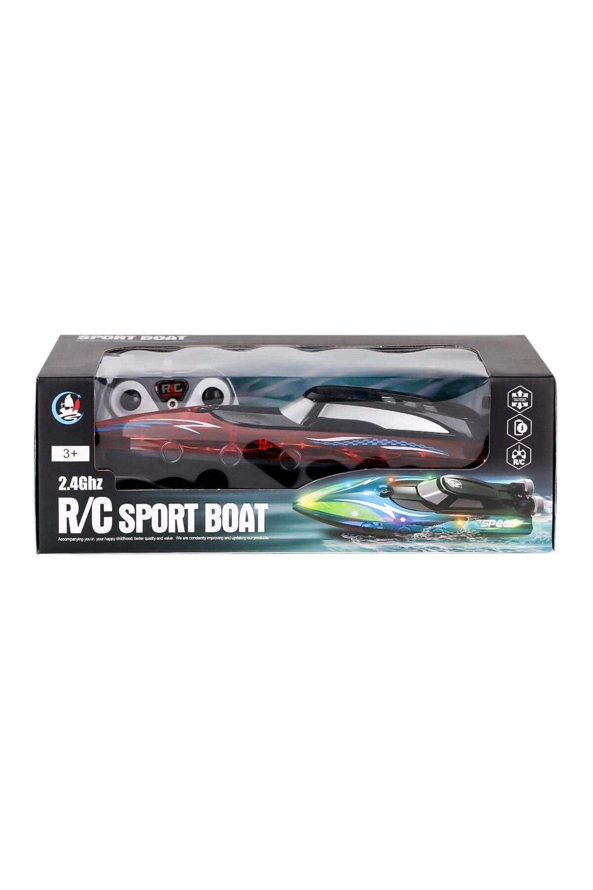 A3504-1 Kumandalı Şarjlı Spor Bot -Canem Oyuncak-Uzaktan Kumandalı Araçlar