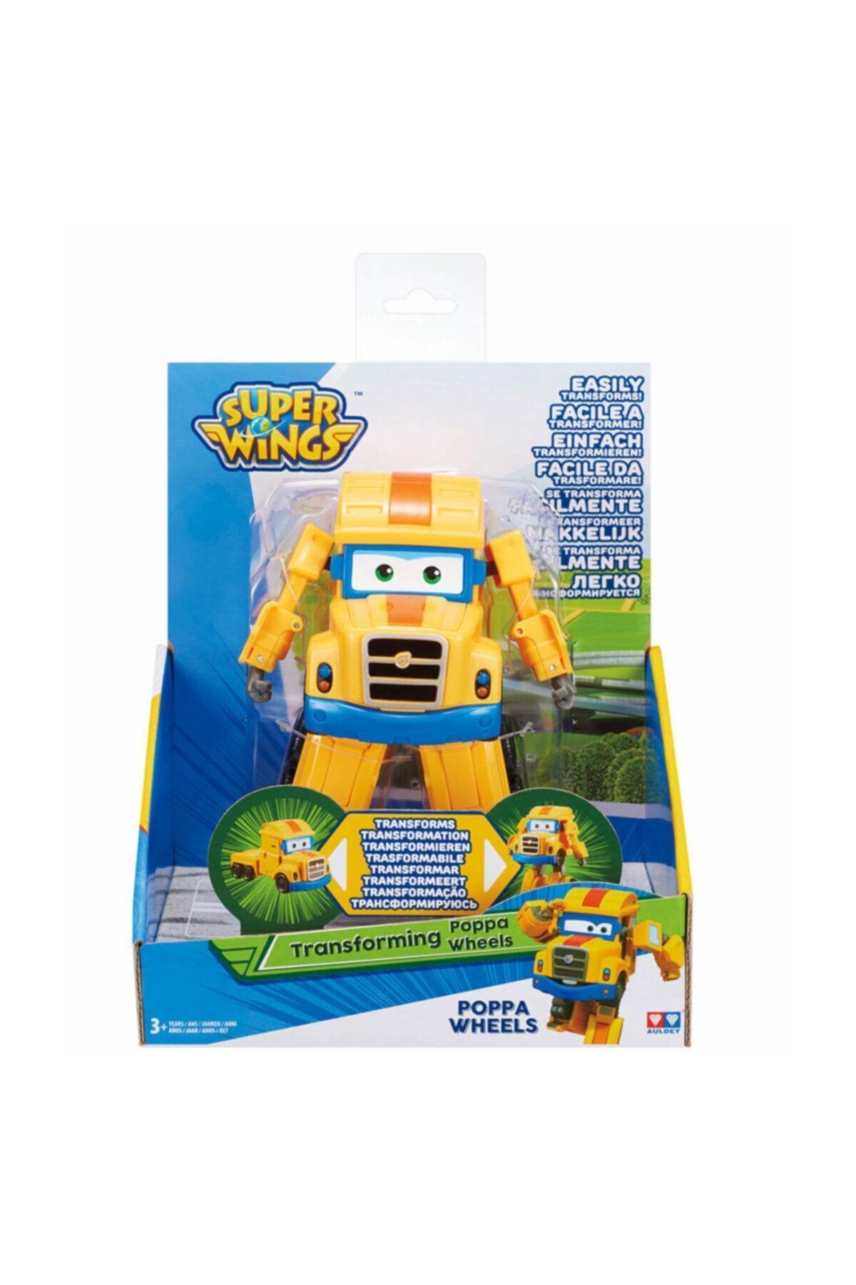 Araca Dönüşen Poppa Wheels-Karakter Figürleri