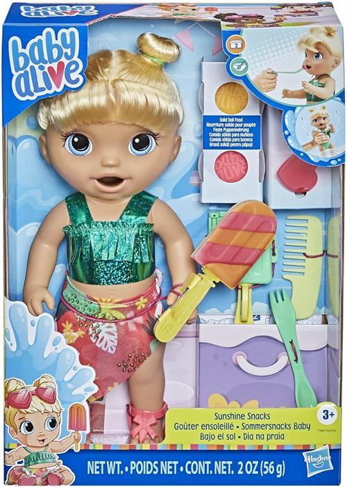 Baby Alive Bebeğimle Yaz Eğlencesi Sarışın F1680-Oyuncak Bebekler