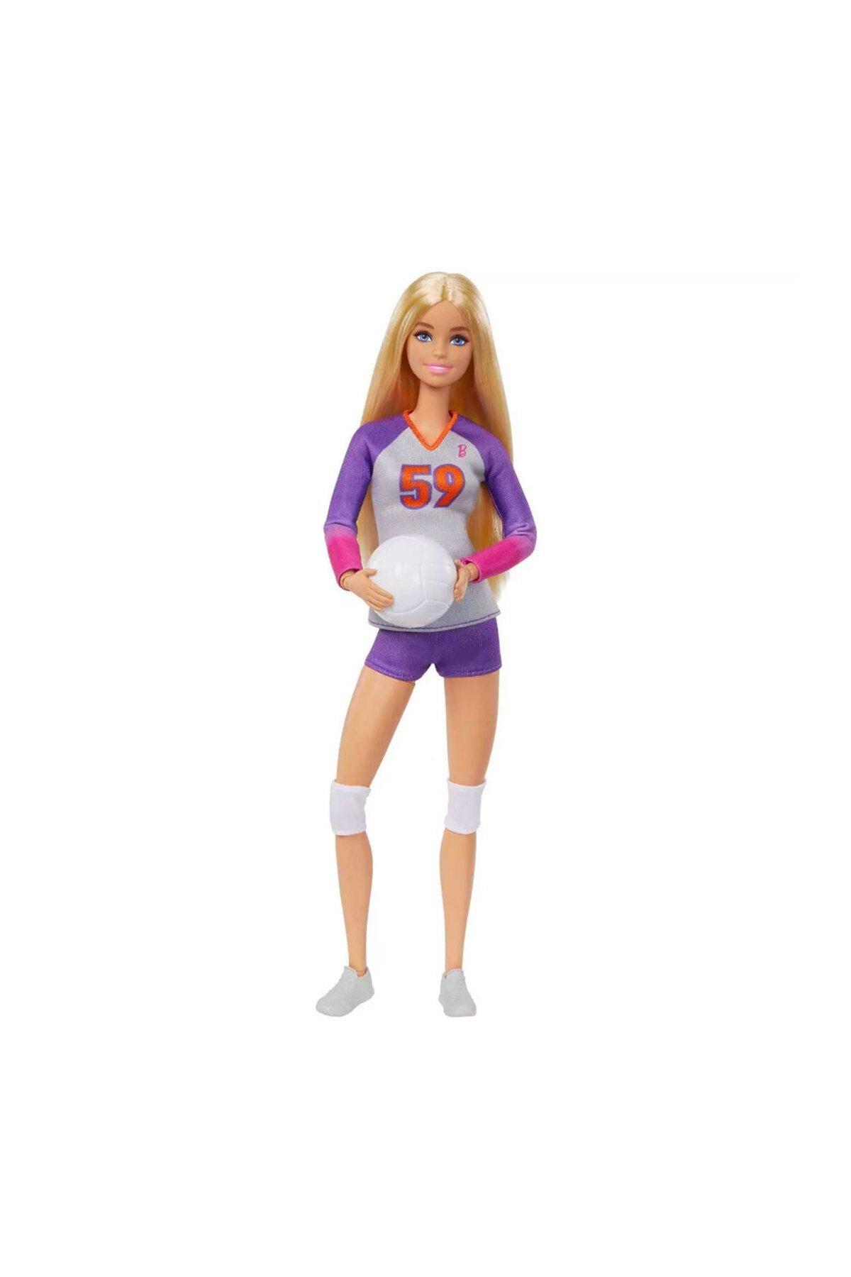 Barbie Articulated Sports Doll Volleyball HKT71-HKT72-Oyuncak Bebekler