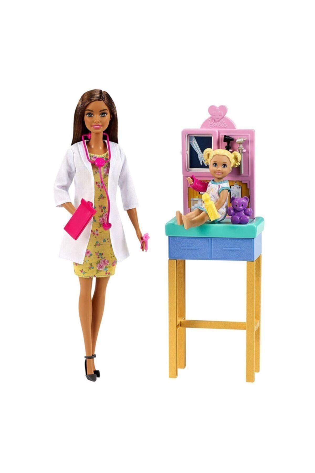 Barbie Ben Büyüyünce Çocuk Doktoru DHB63-GTN52-Oyuncak Bebekler