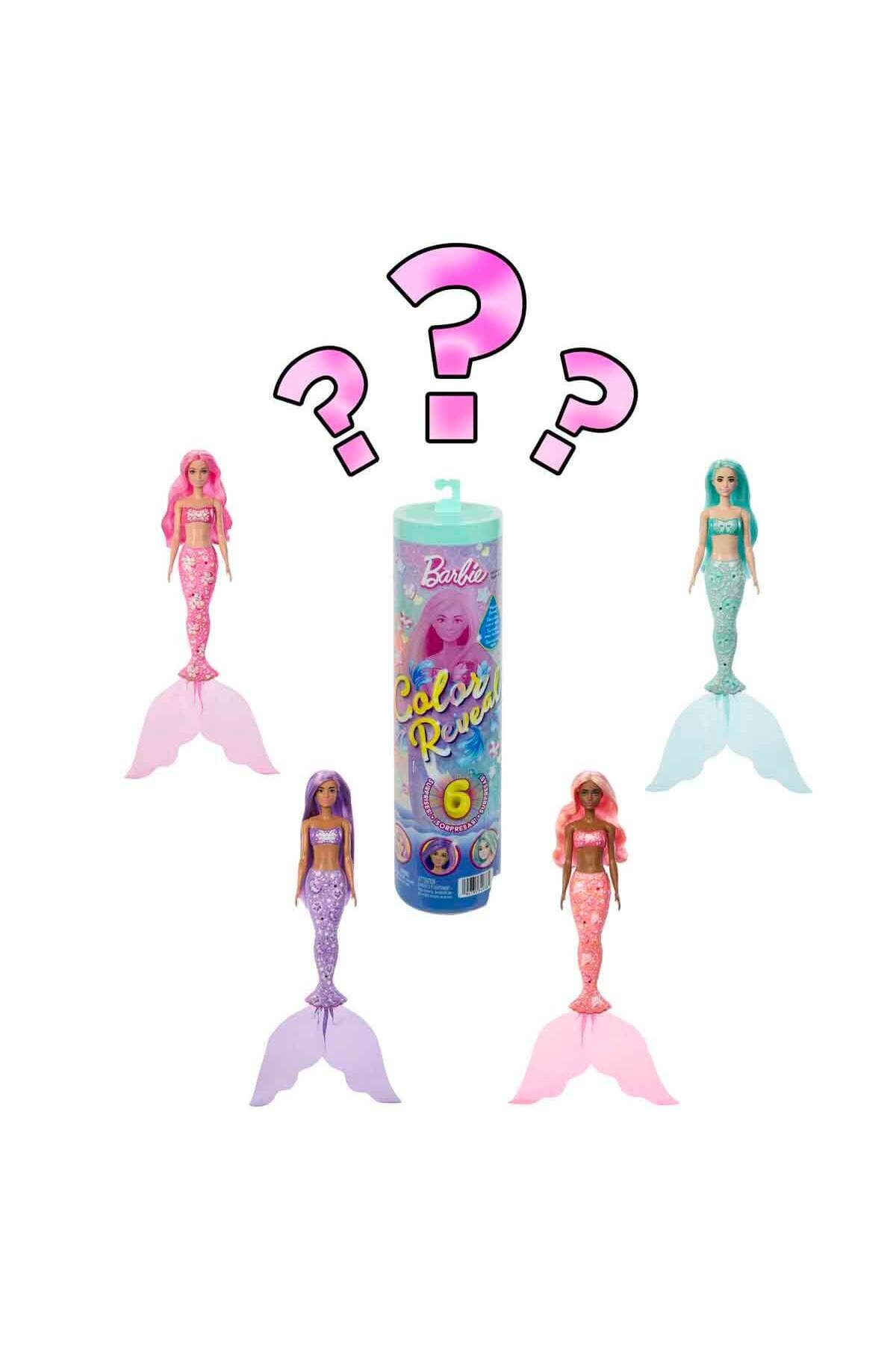 Barbie Color Reveal Renk Değiştiren Bebek Serisi Sürpriz Paket JMW61-Oyuncak Bebekler