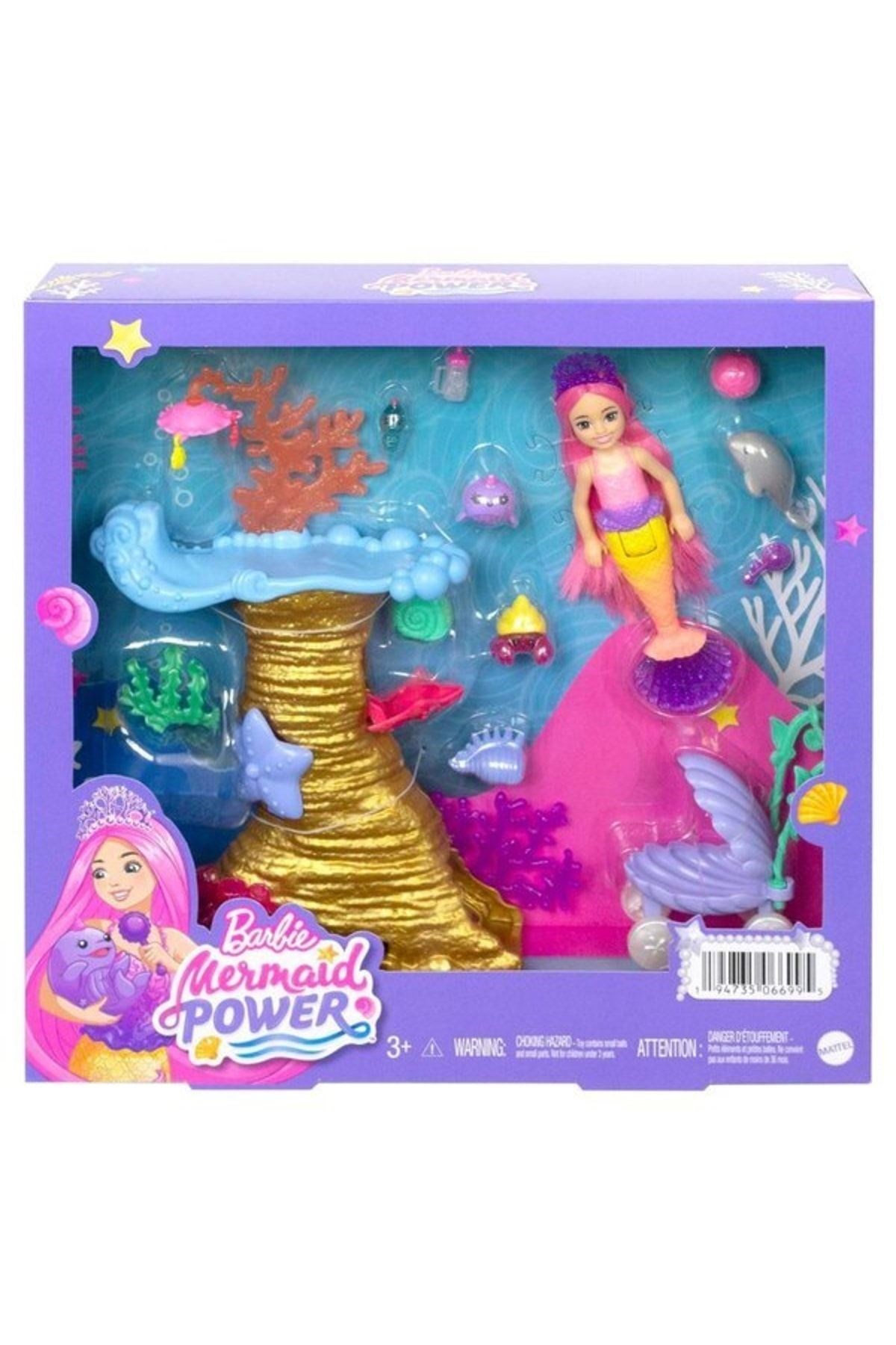 Barbie Deniz Hayvanları Oyun Seti Hhg58-Oyuncak Bebekler