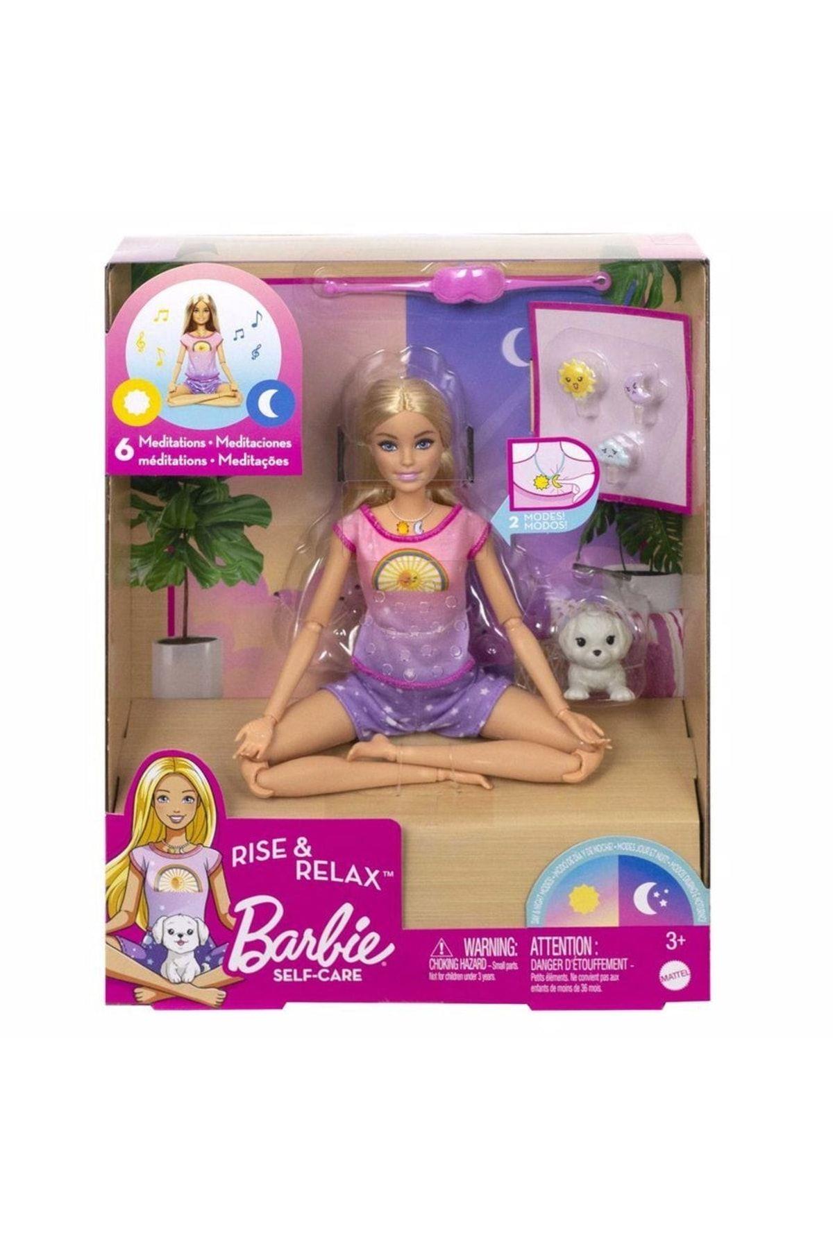 Barbie Meditasyon Yapıyor Oyun Seti Hhx64-Oyuncak Bebekler