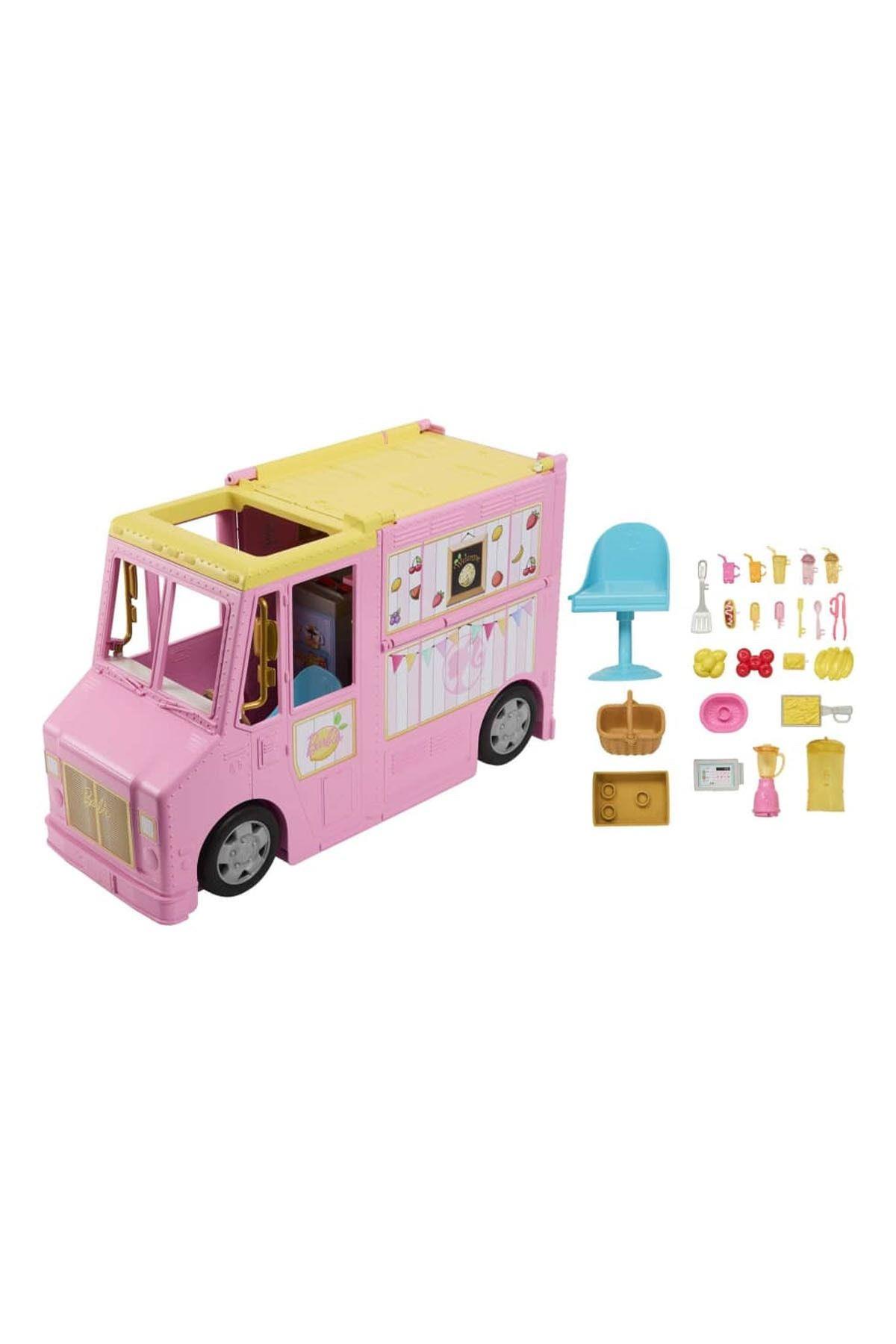 Barbie 'nin Limonata Aracı HPL71-Oyuncak Bebekler