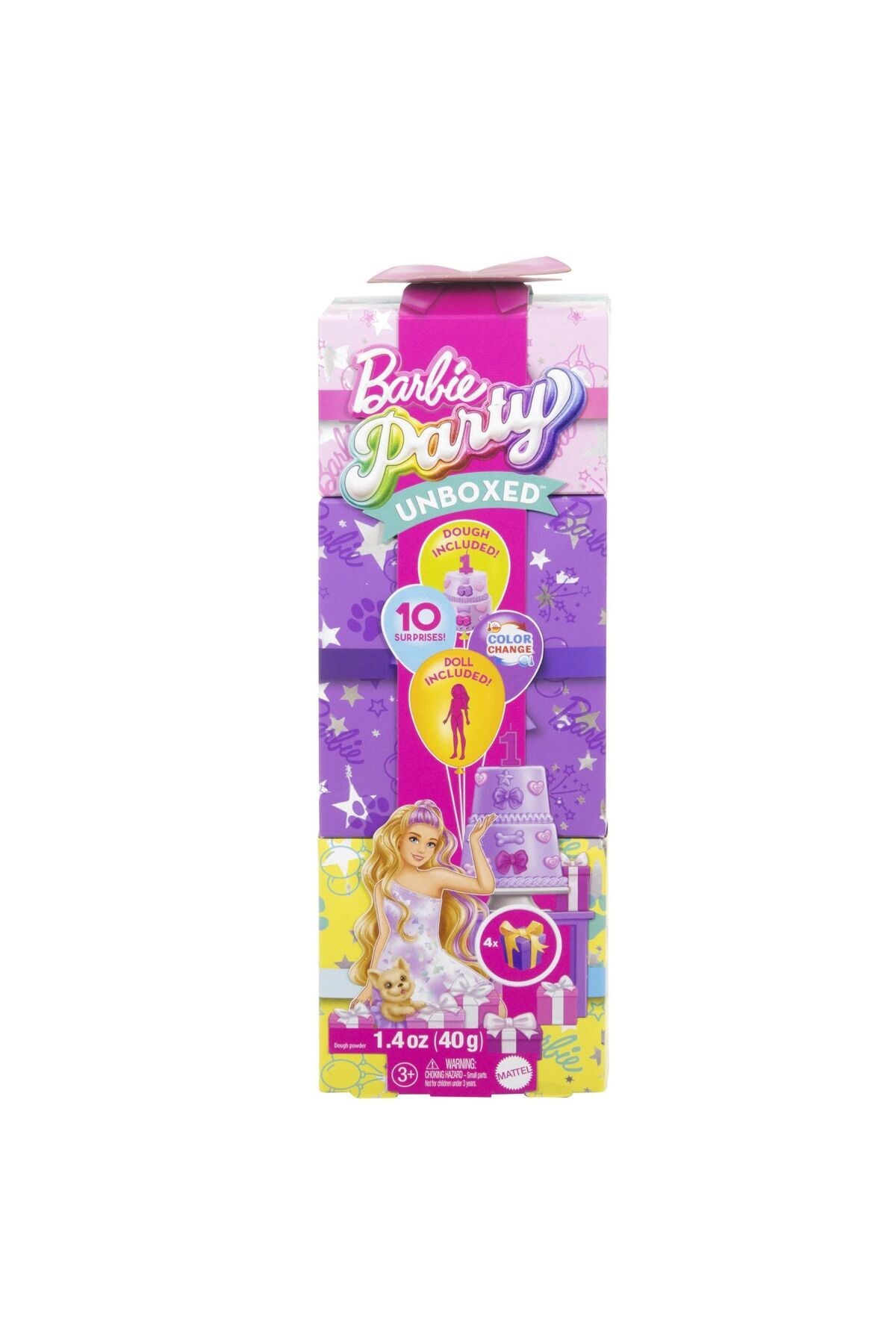 Barbie Parti Paketi Minik Dostumun Doğum Günü Serisi JFG68-Oyuncak Bebekler