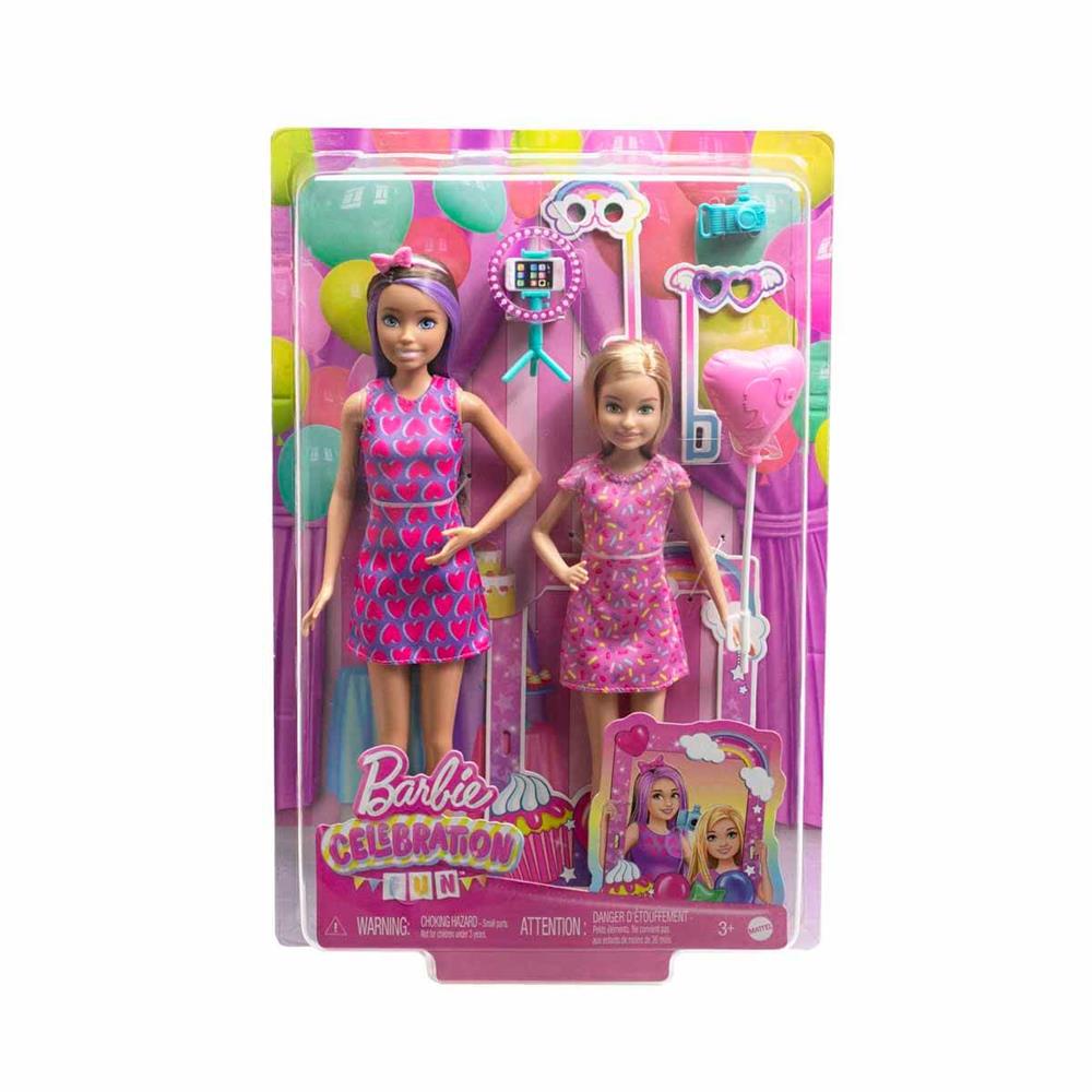 Barbie Skipper ve Stacie Doğum Günü Eğlencesi HKB12 | Oyuncakmall