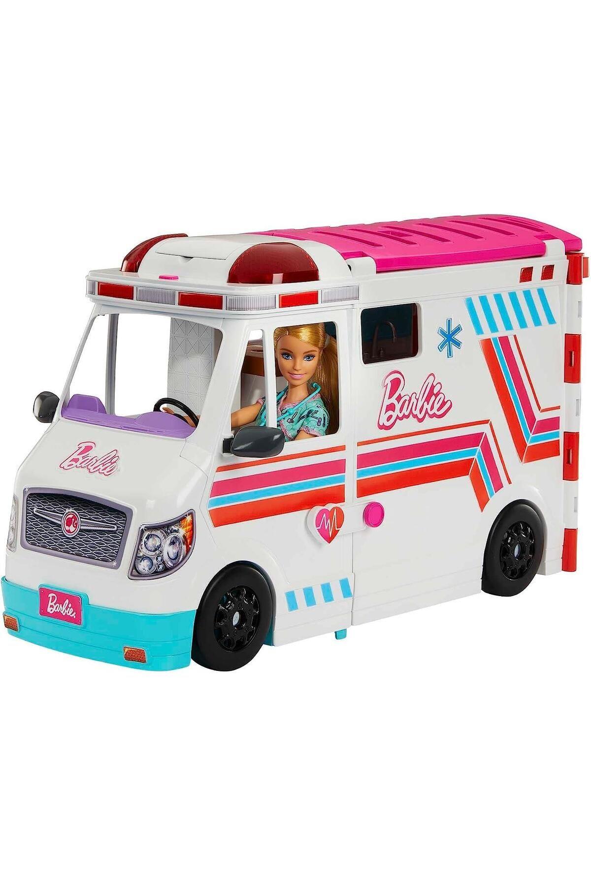 Barbienin Yeni Ambulansı HKT79-Oyuncak Bebekler