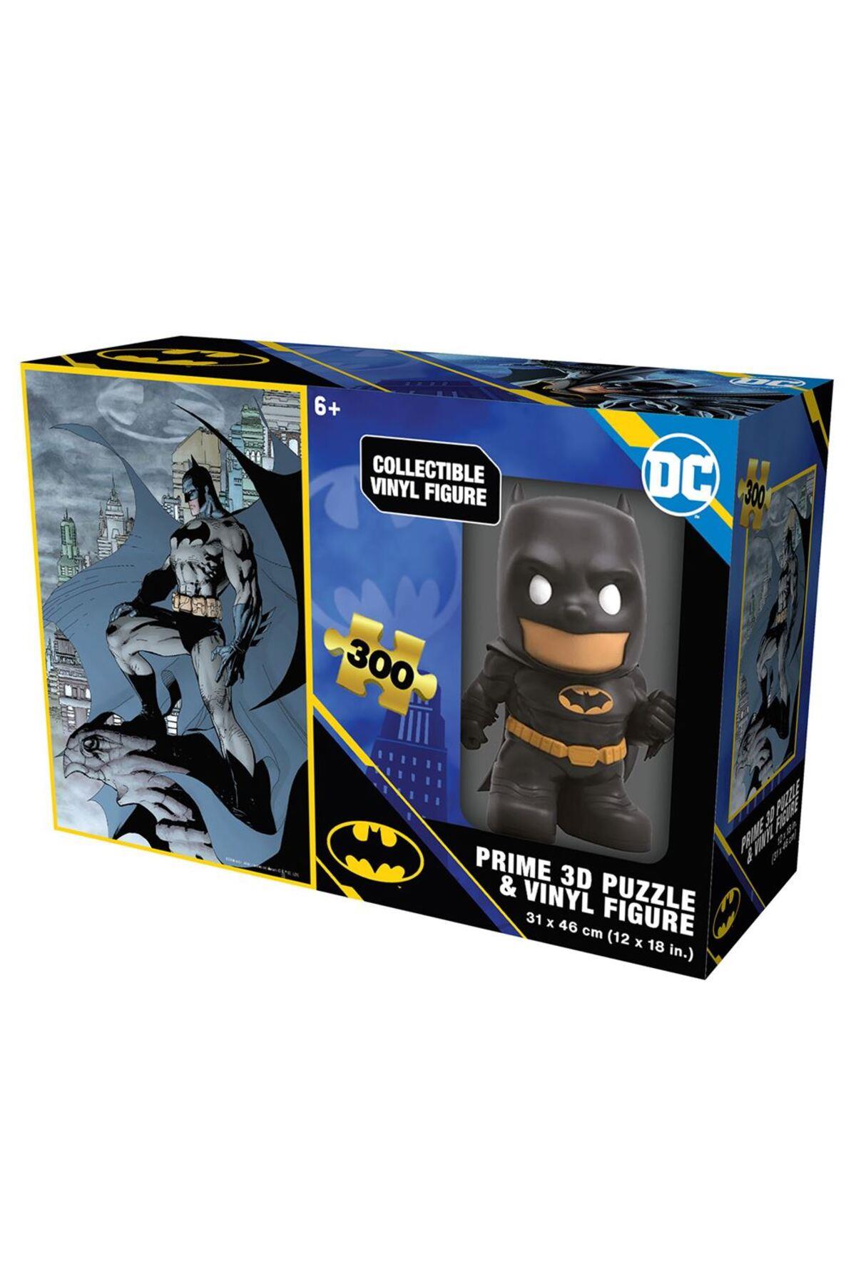 Batman Figür ve 300 Parça Puzzle 35806-Eğitici Oyuncak