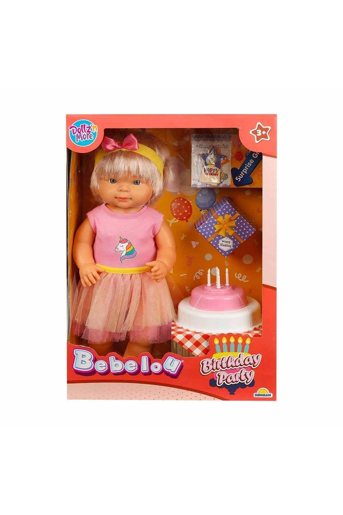 BFS Sunman Bebelou Doğum Günü Bebeği 40 Cm-Oyuncak Bebekler