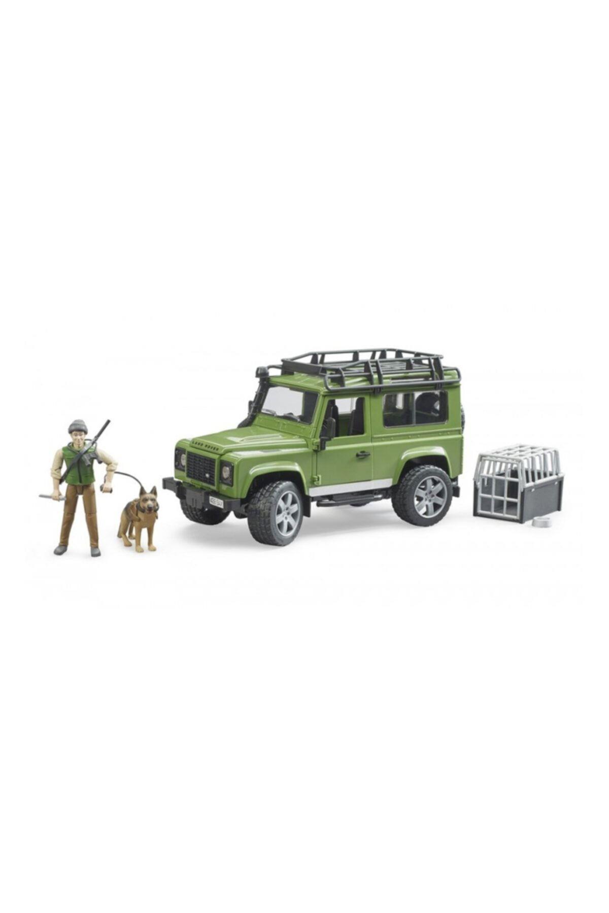 Bruder Land Rover Arazi Aracı & Avcı Ve Av Köpeği Br02587-Oyuncak Arabalar ve Kamyonlar