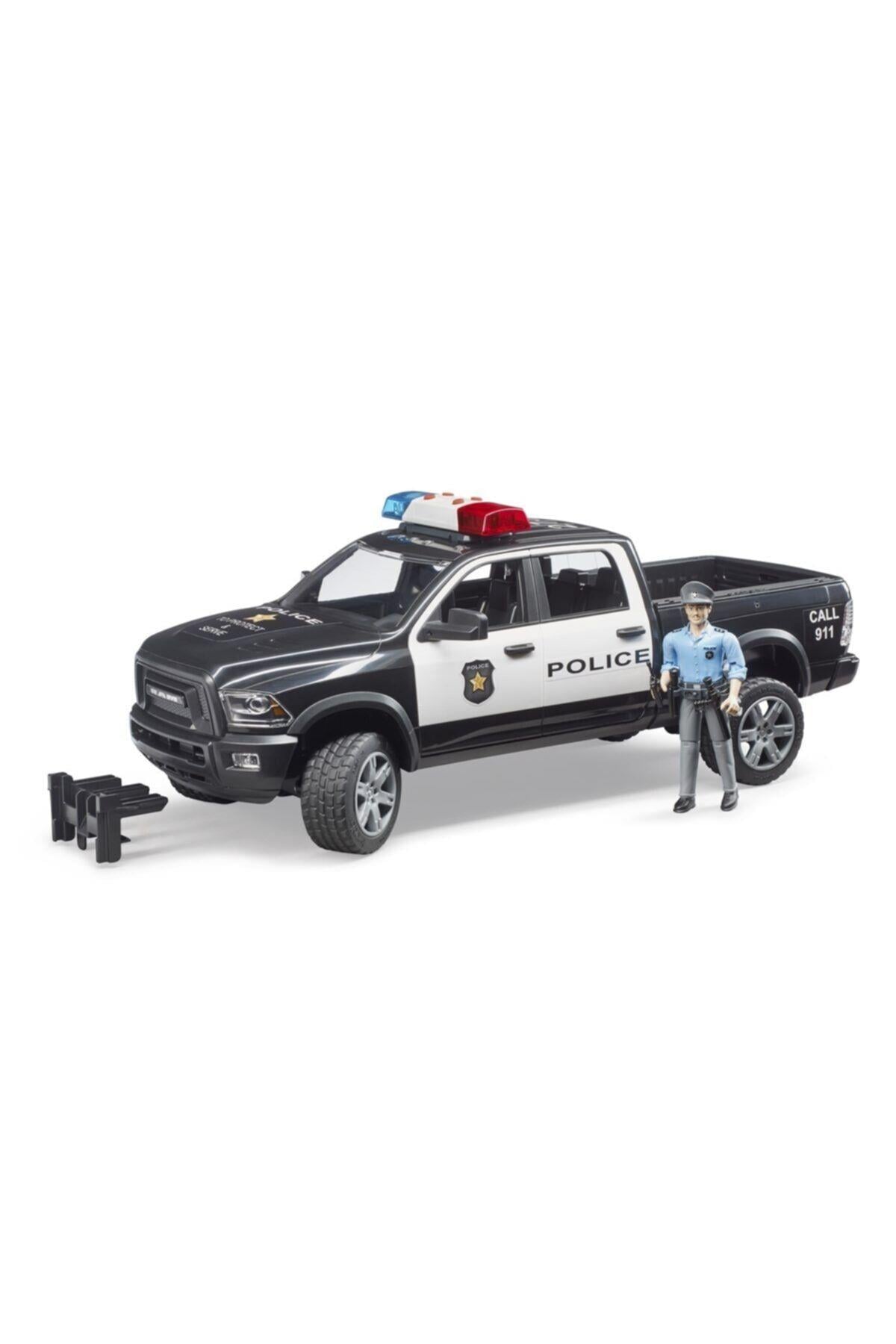 Bruder Ram 2500 Polis Araci Ve Memur Br02505-Oyuncak Arabalar ve Kamyonlar