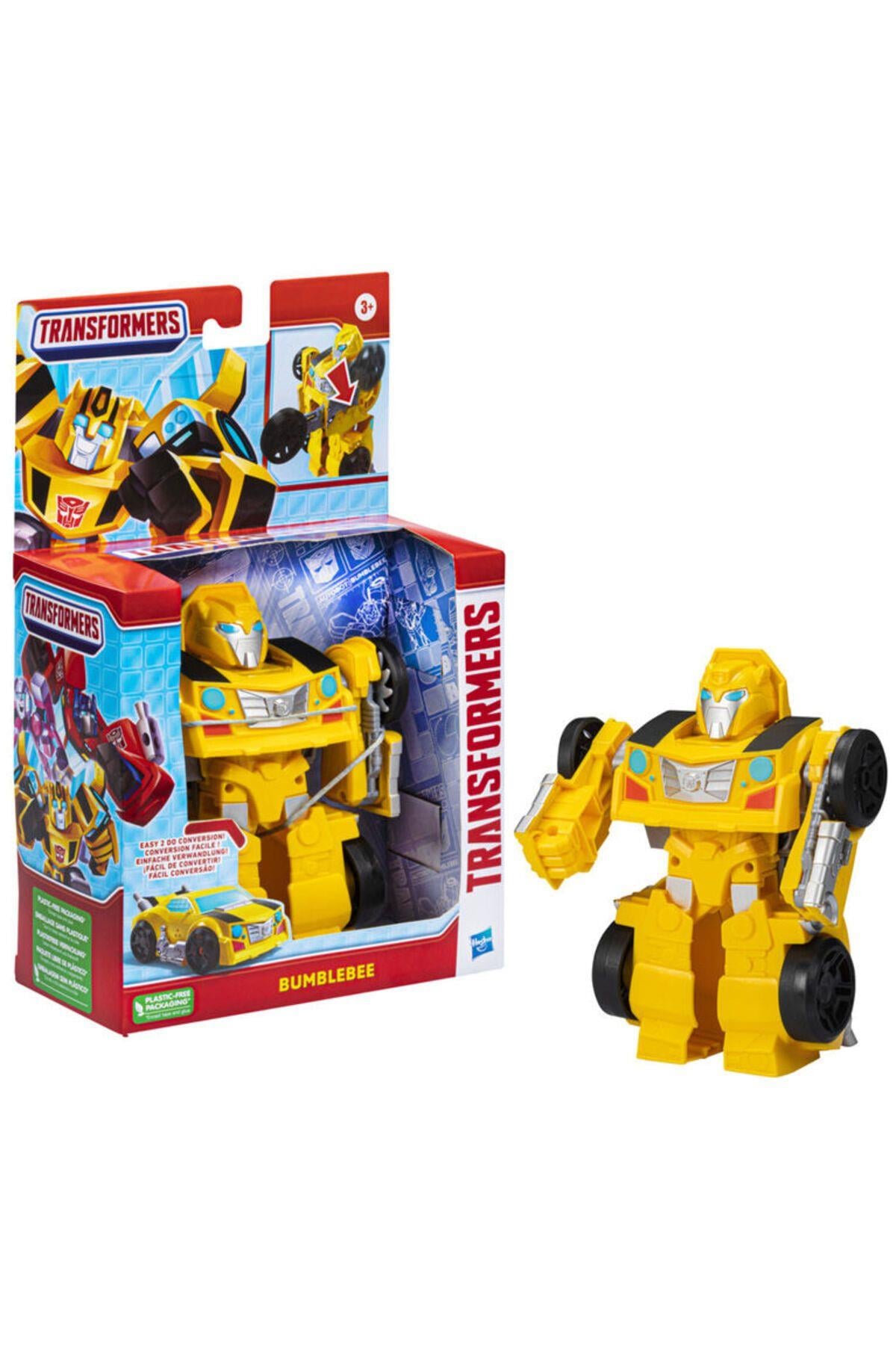 Bumblebee Dönüşen Robot ve Araba Figürü – 2’si 1 Arada Oyuncak (3+ Yaş)-Karakter Figürleri
