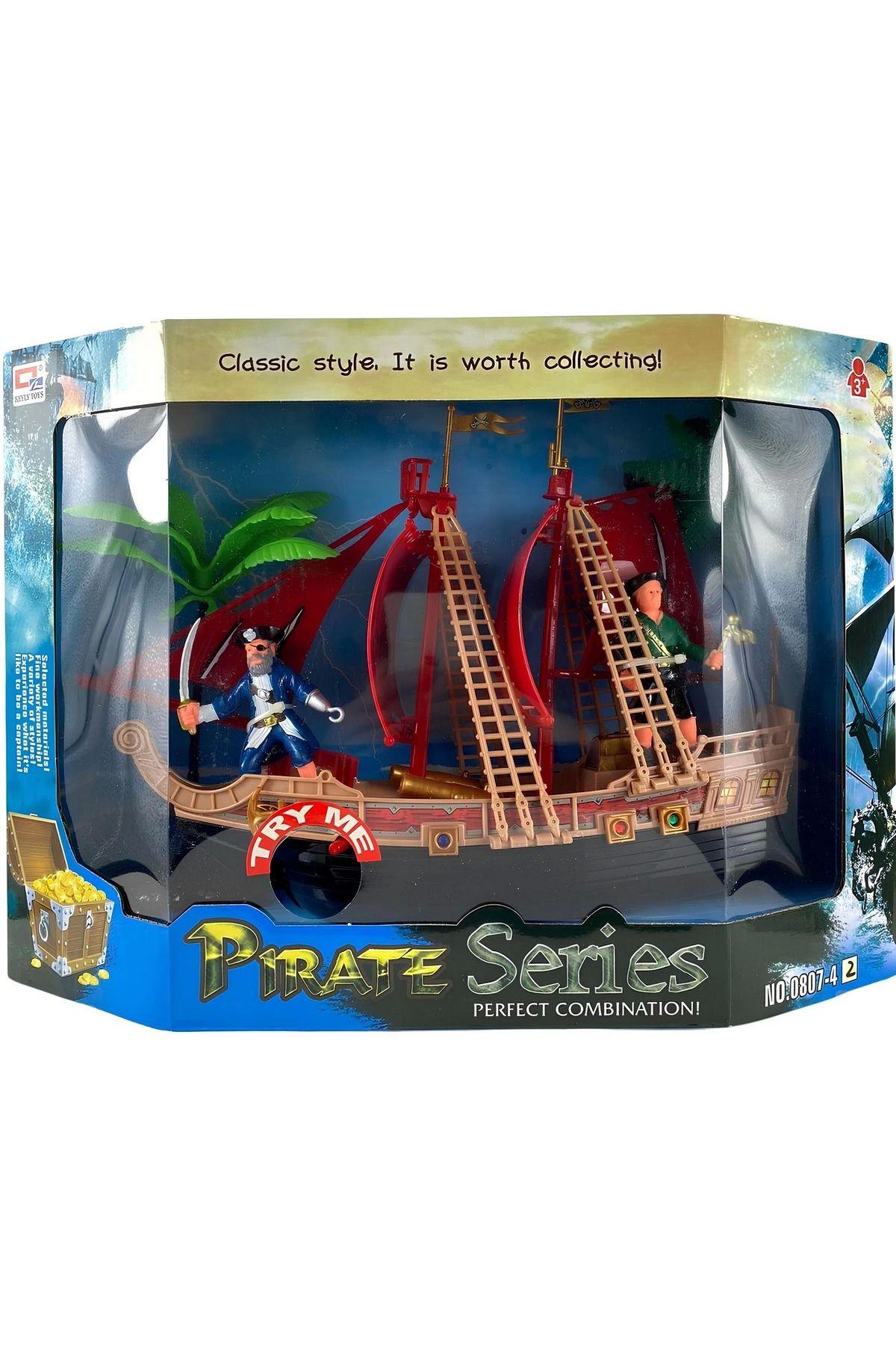 Büyük Işıklı Sesli Korsan Set-Maket Araçlar