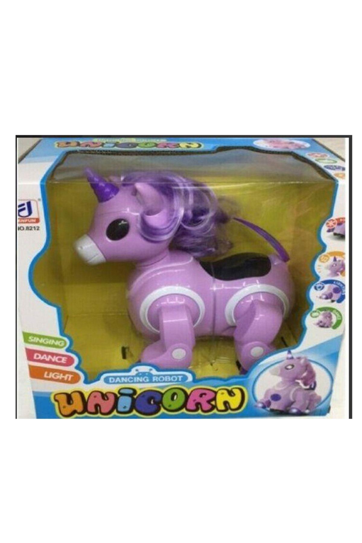 CanEm Unicorn 8212 Dancing Robot Sesli Müzikli Işıklı Hareketli 3+-Hayvan Figürleri