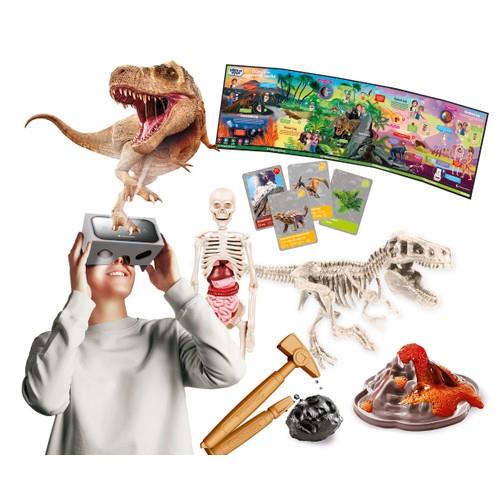 Clementoni Bilim ve Oyun Dünya'daki Yaşamın Tarihi-Eğitici Oyuncak