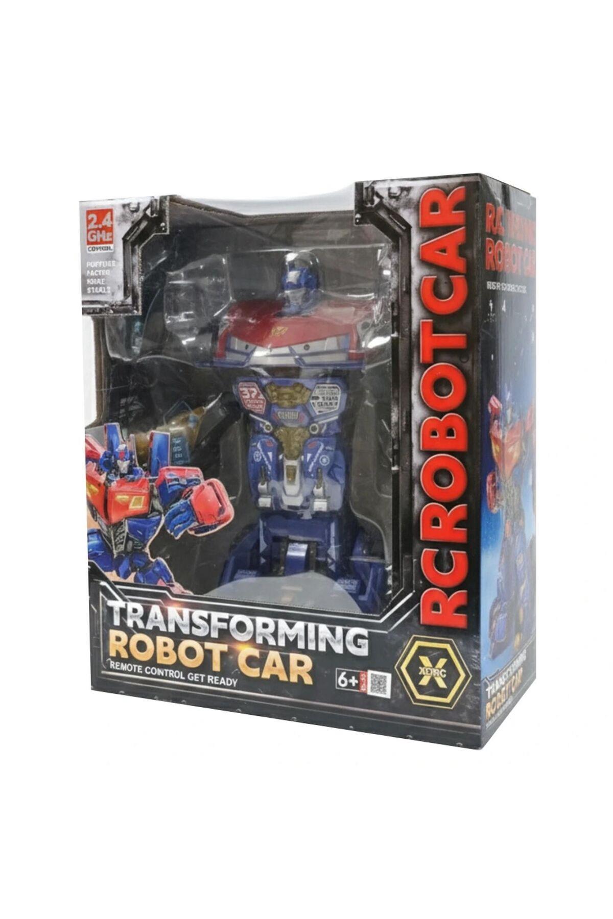 Çok Fonk Büyük Boy Dönüşen Robot Araba 3688-K41-Robotlar