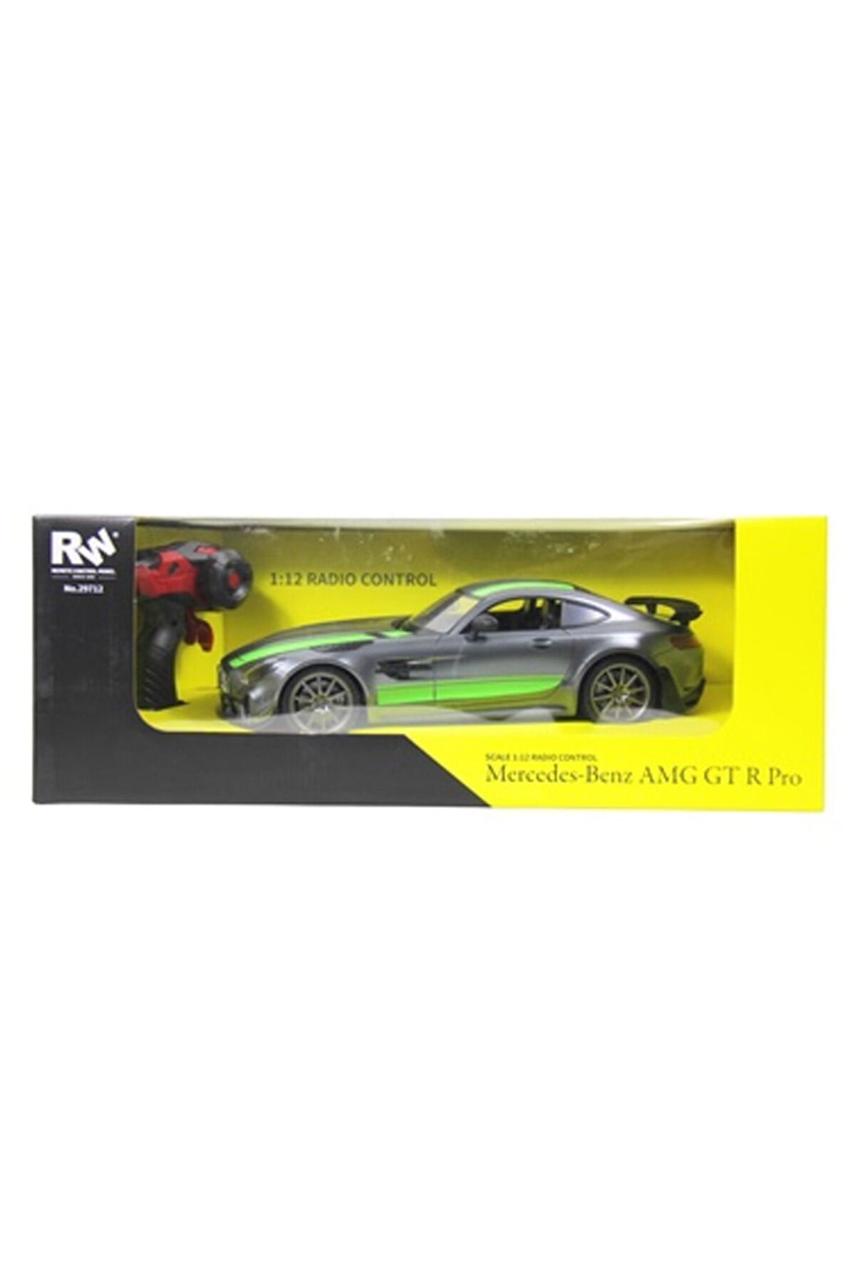 Ctoy Mercedes Benz Amg Gtr Pro UK Usb Şarjlı ve Işıklı Araba 2.4G 1:12-Uzaktan Kumandalı Araçlar