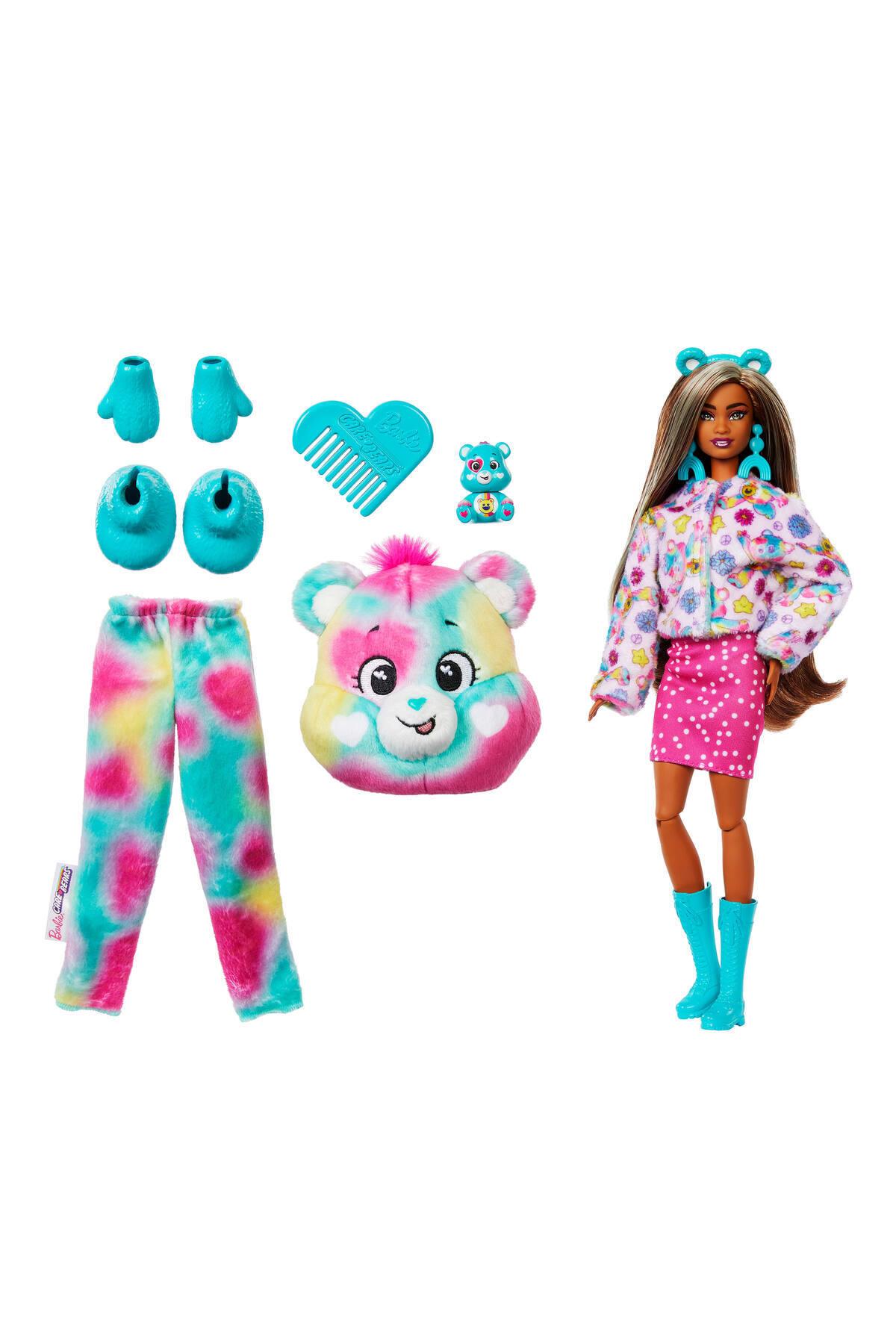 Cutie Reveal Sevimli Ayıcıklar bebek ve aksesuarları, Mutlu Ayıcık ve 10 sürpriz JFV62-Oyuncak Bebekler