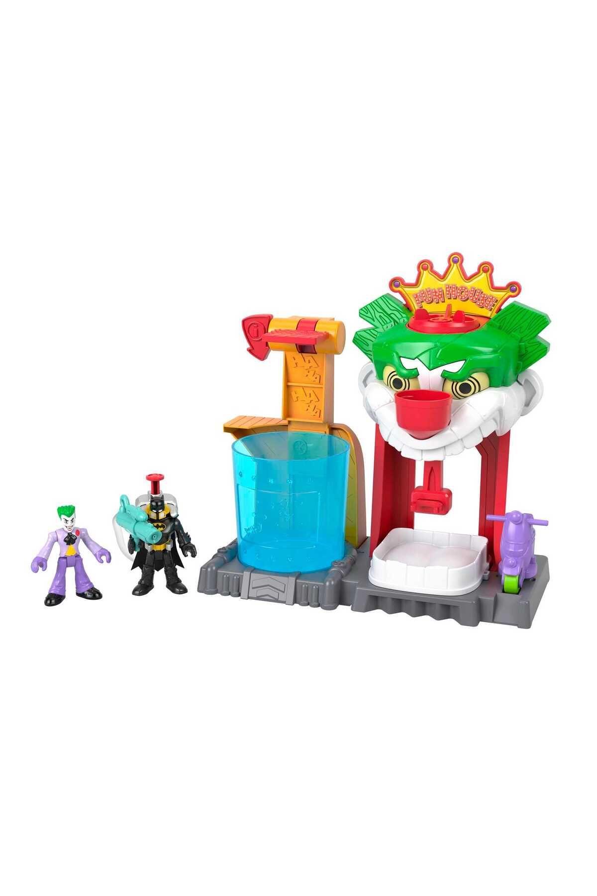 Dc Super Friends Renk Değiştiren Joker Eğlence Evi Hmx55-Araba Garaj ve Setleri
